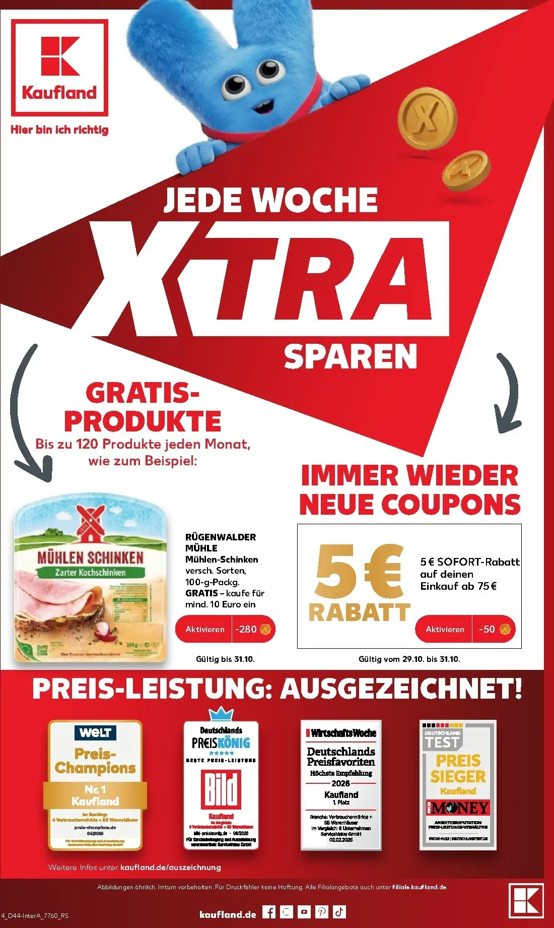 DEUTSCHLANDS BESTE PREISE von 26. Oktober bis 31. Oktober 2026 - Prospekt seite 5