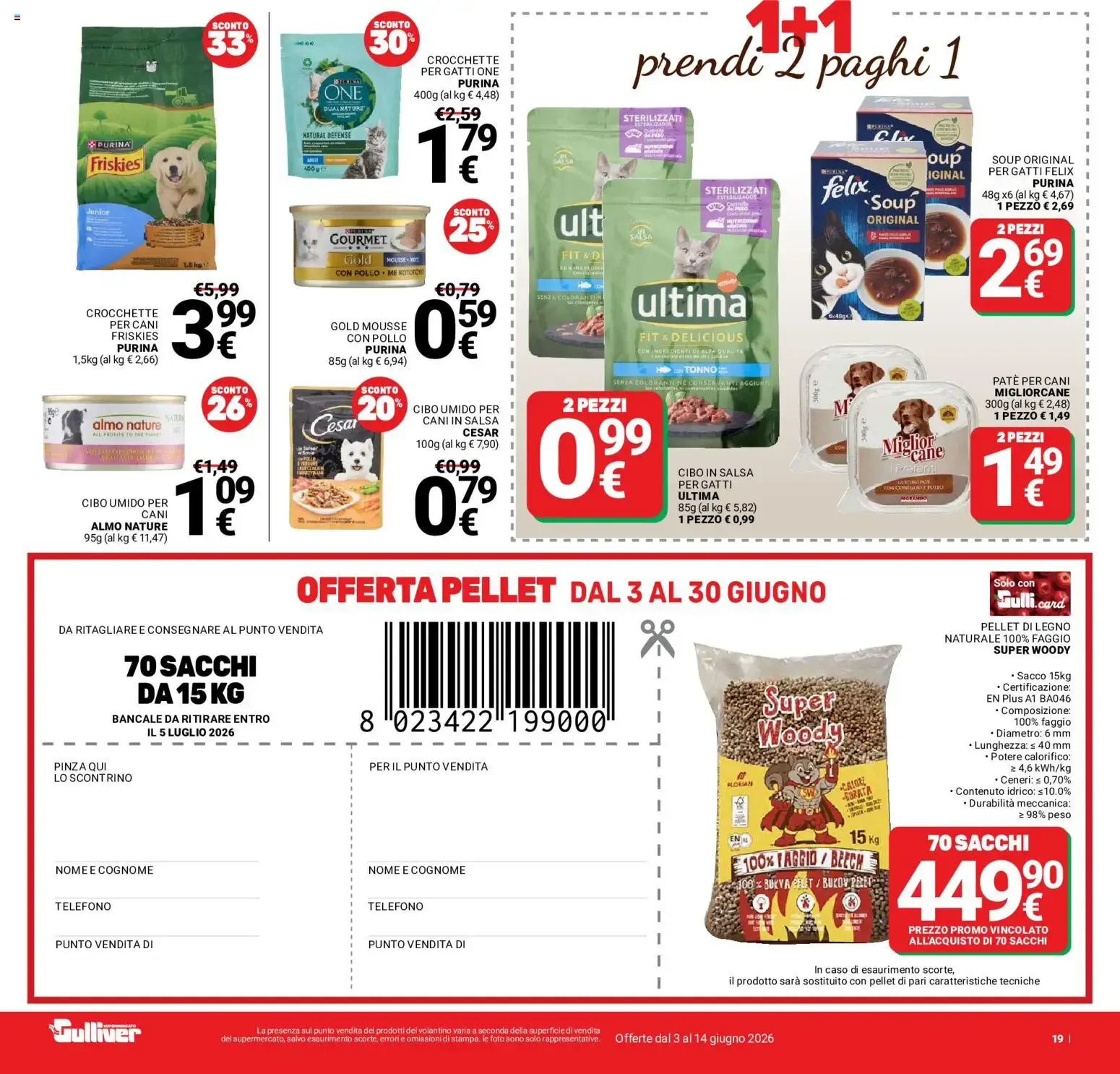 Nuovo Gulliver volantino dal 03/06/2026 > offerte anteprima 🛍️ da 3 giugno a 14 giugno di 2026 - Pagina del volantino 19
