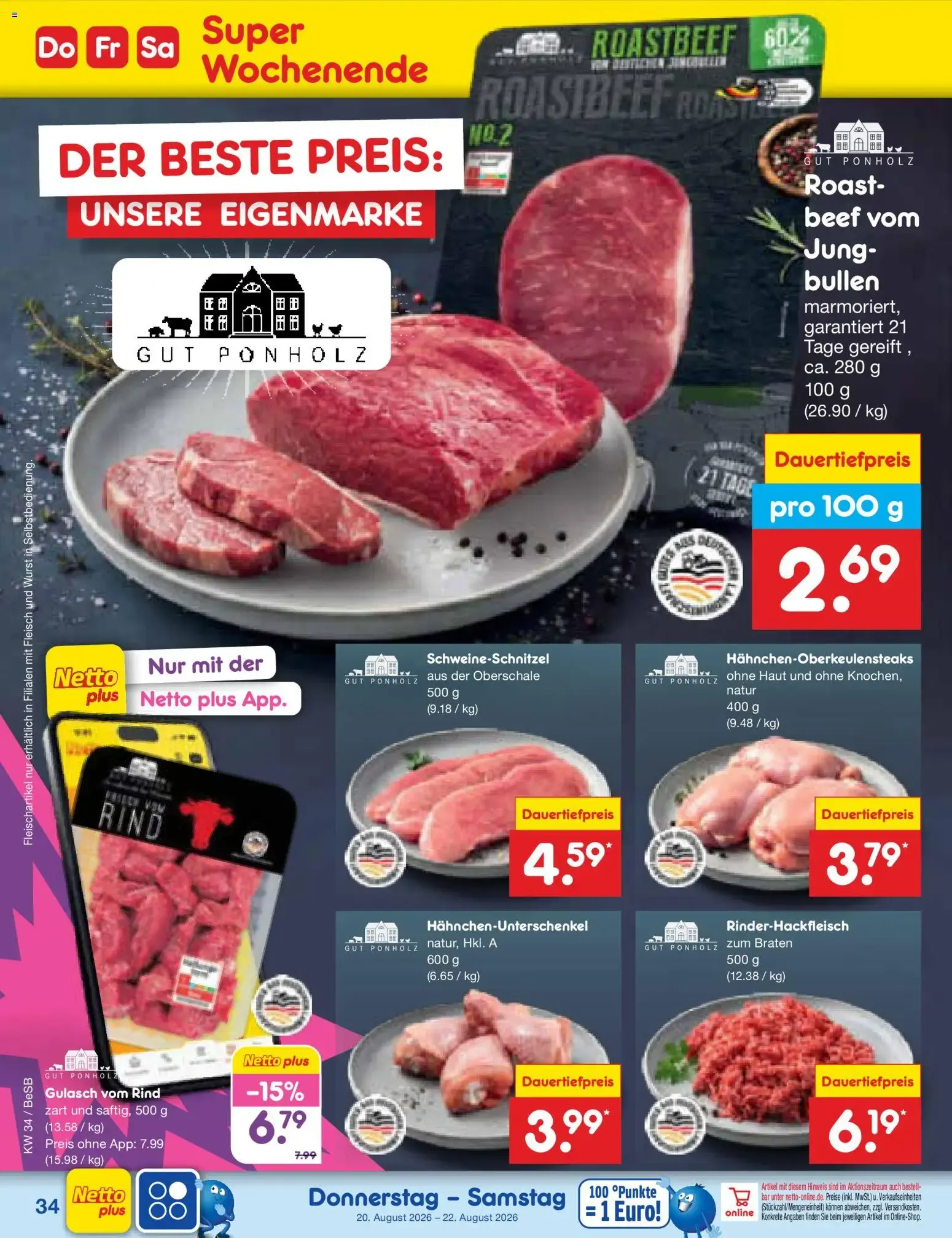 Netto Marken-Discount Prospekt (ab 17.08.2026) » Angebote von 17. August bis 22. August 2026 - Prospekt seite 52