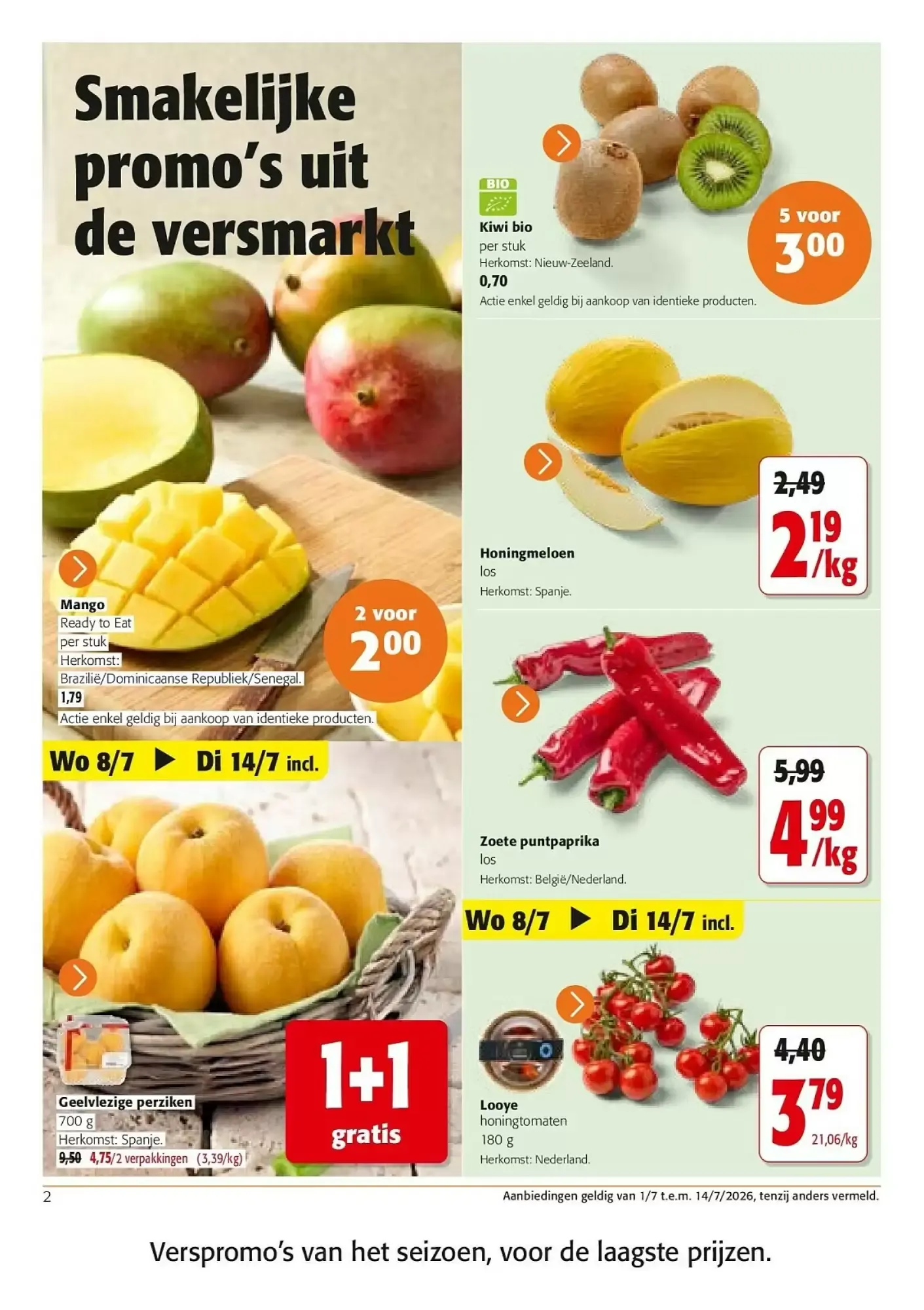 Colruyt folder van 1 juli tot 14 juli 2026 - folder pagina 2