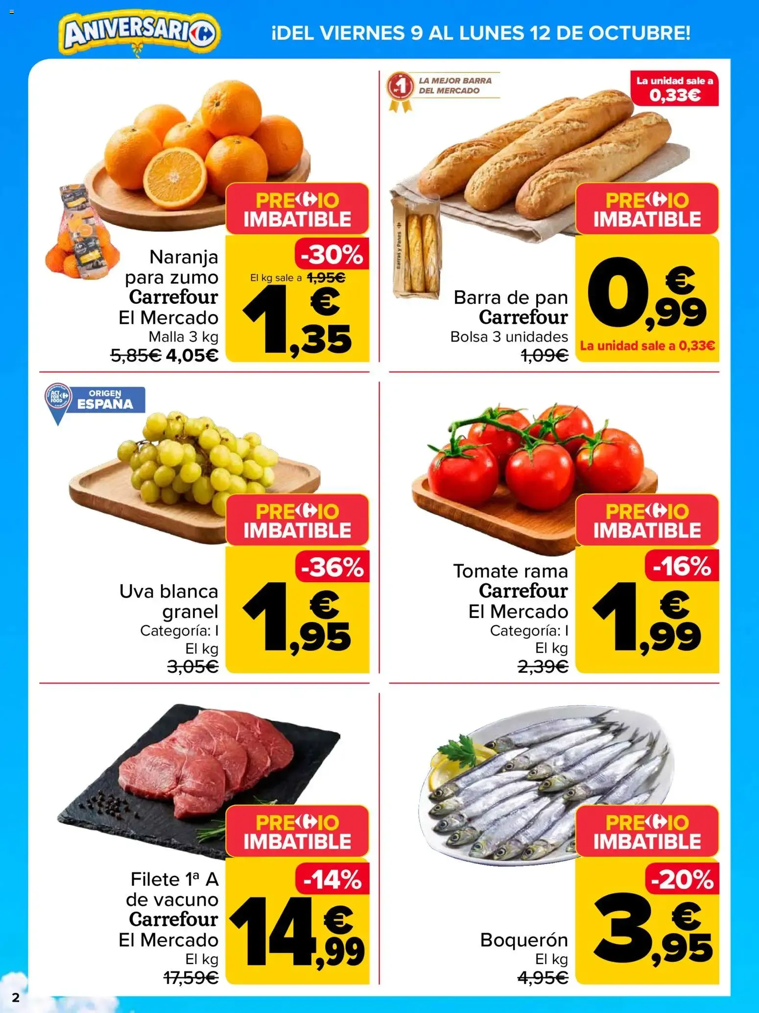 Catálogo de Carrefour Precio Imbatible del 09/10/2026 | Catálogo 9 de octubre al 12 de octubre 2026 - Página 2