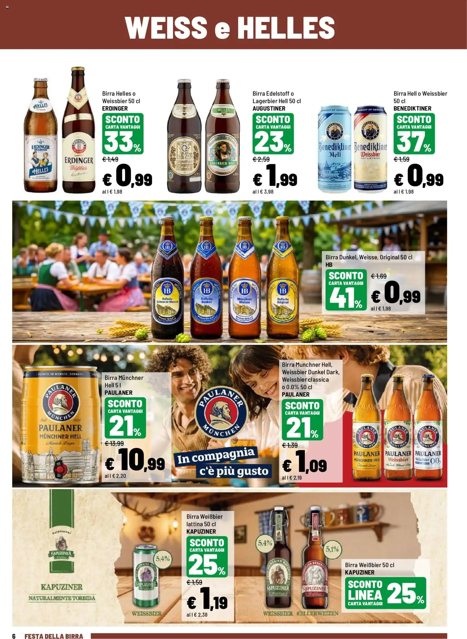 FESTA DELLA BIRRA da 27 luglio a 16 agosto di 2026 - Pagina del volantino 6