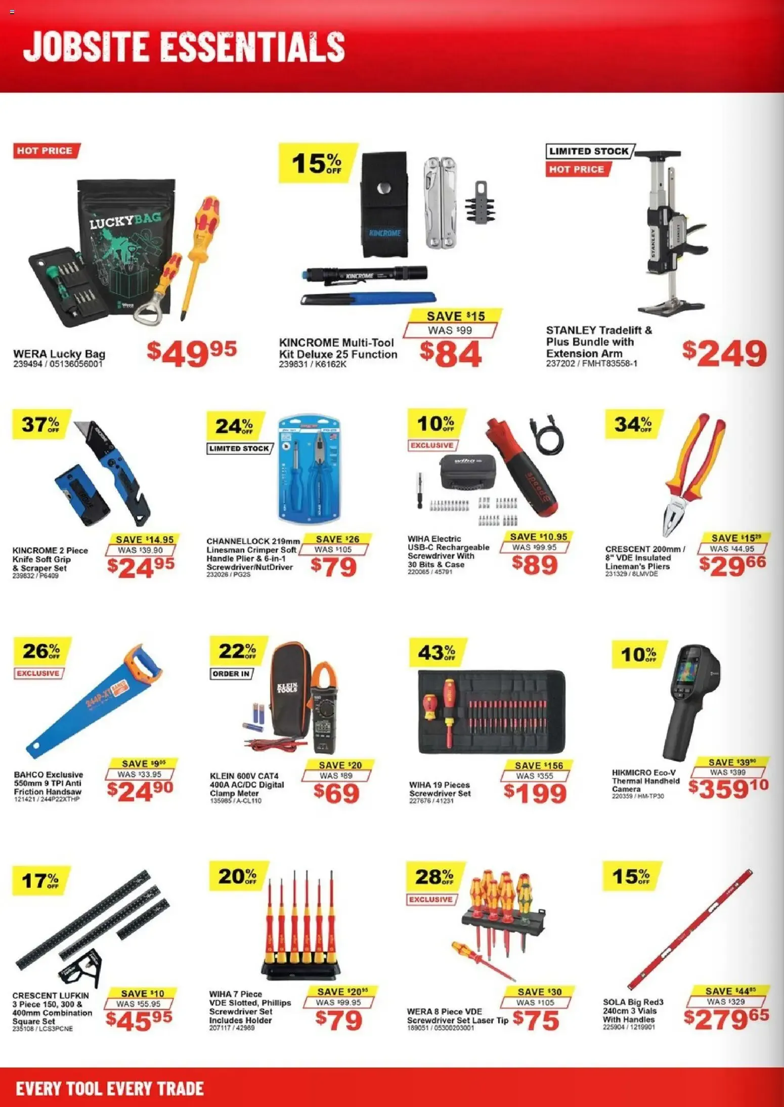 Total Tools Jobsite Essentials - Catalogue valid from 4 August to 6 September 2026 - page 10