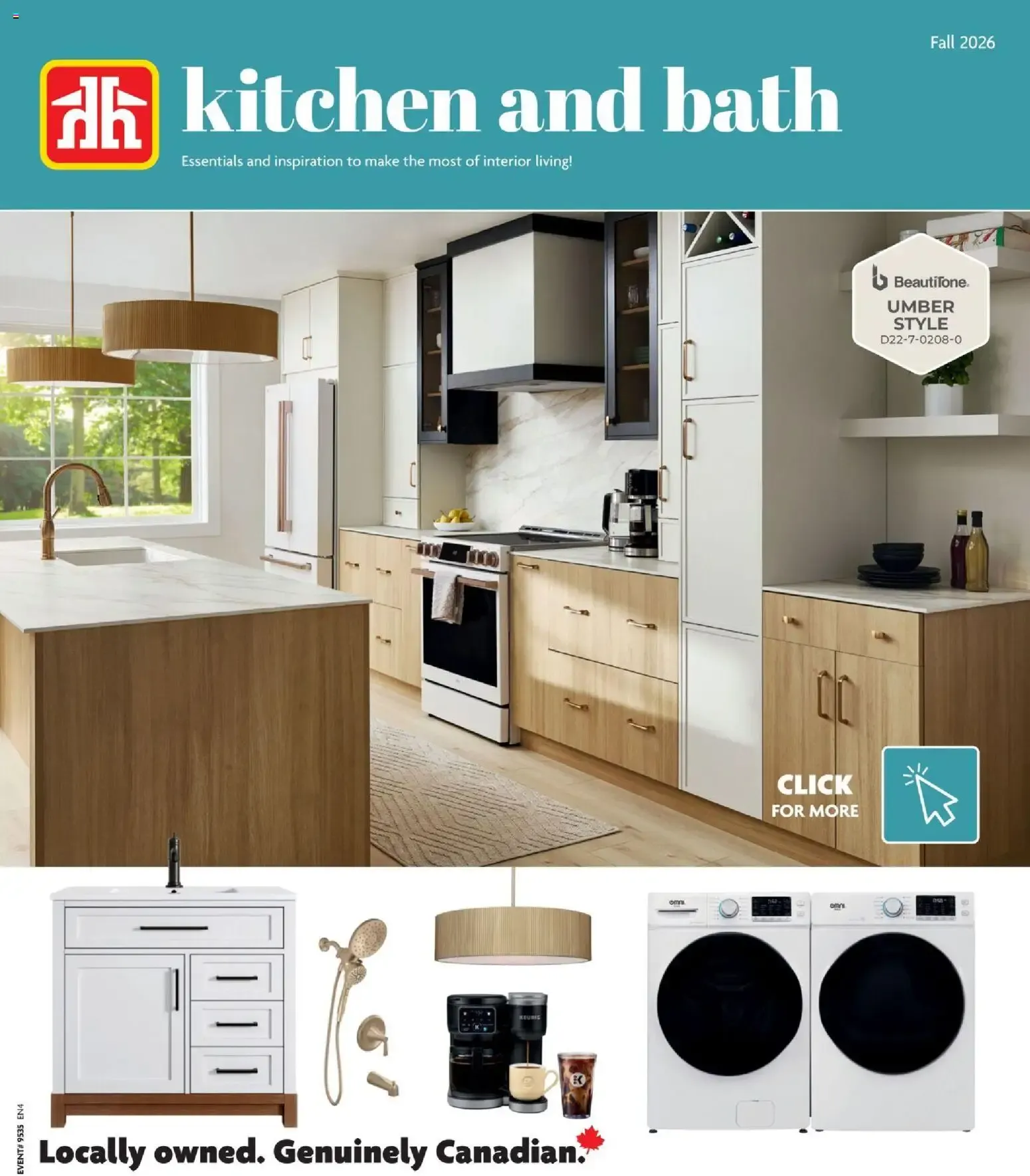 kitchen and bath from August 27 to November 18 2026 - flyer page 1