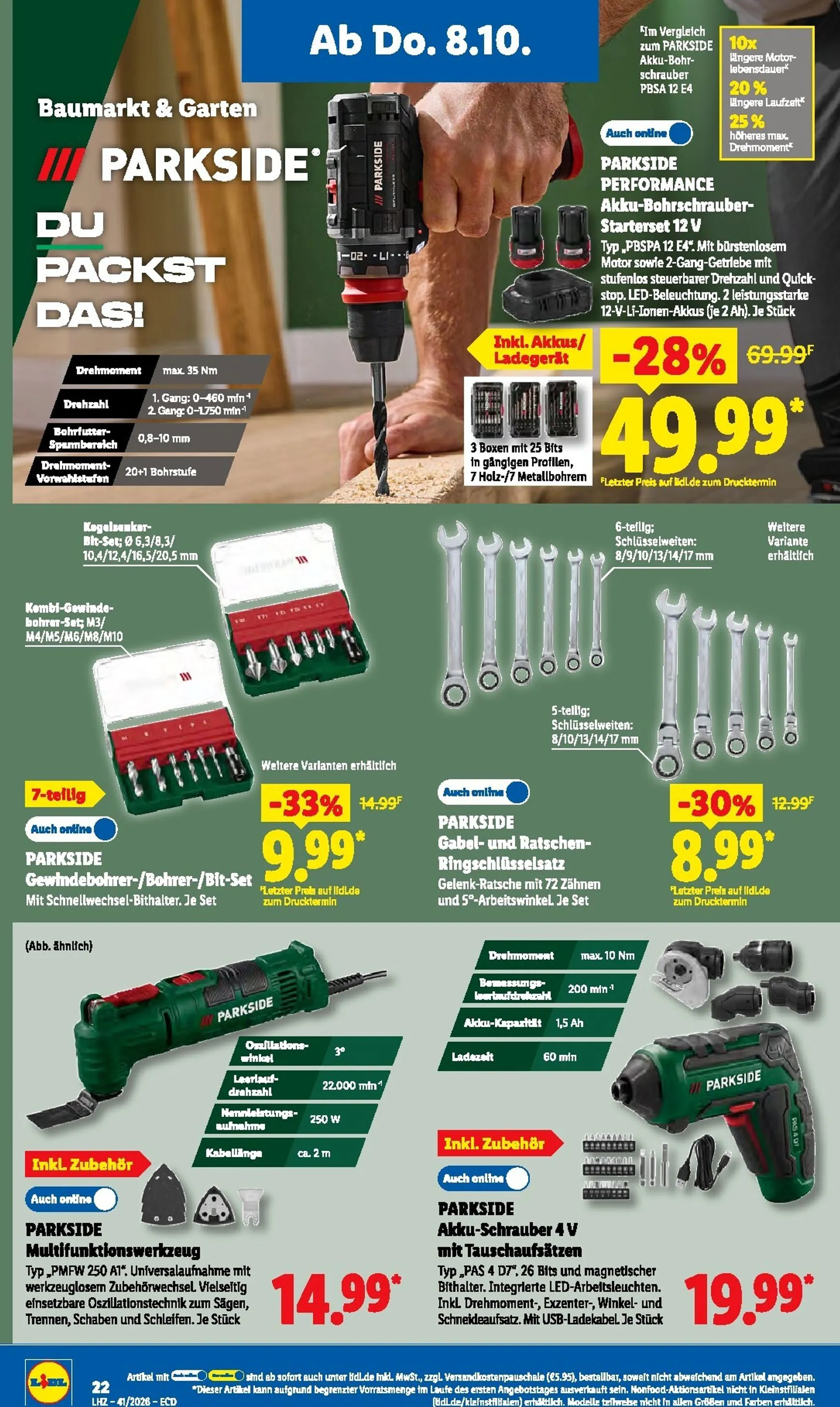 Lidl Prospekt nächste Woche – von Montag 05.10.2026 bis Samstag 10.10.2026 von 5. Oktober bis 10. Oktober 2026 - Prospekt seite 41