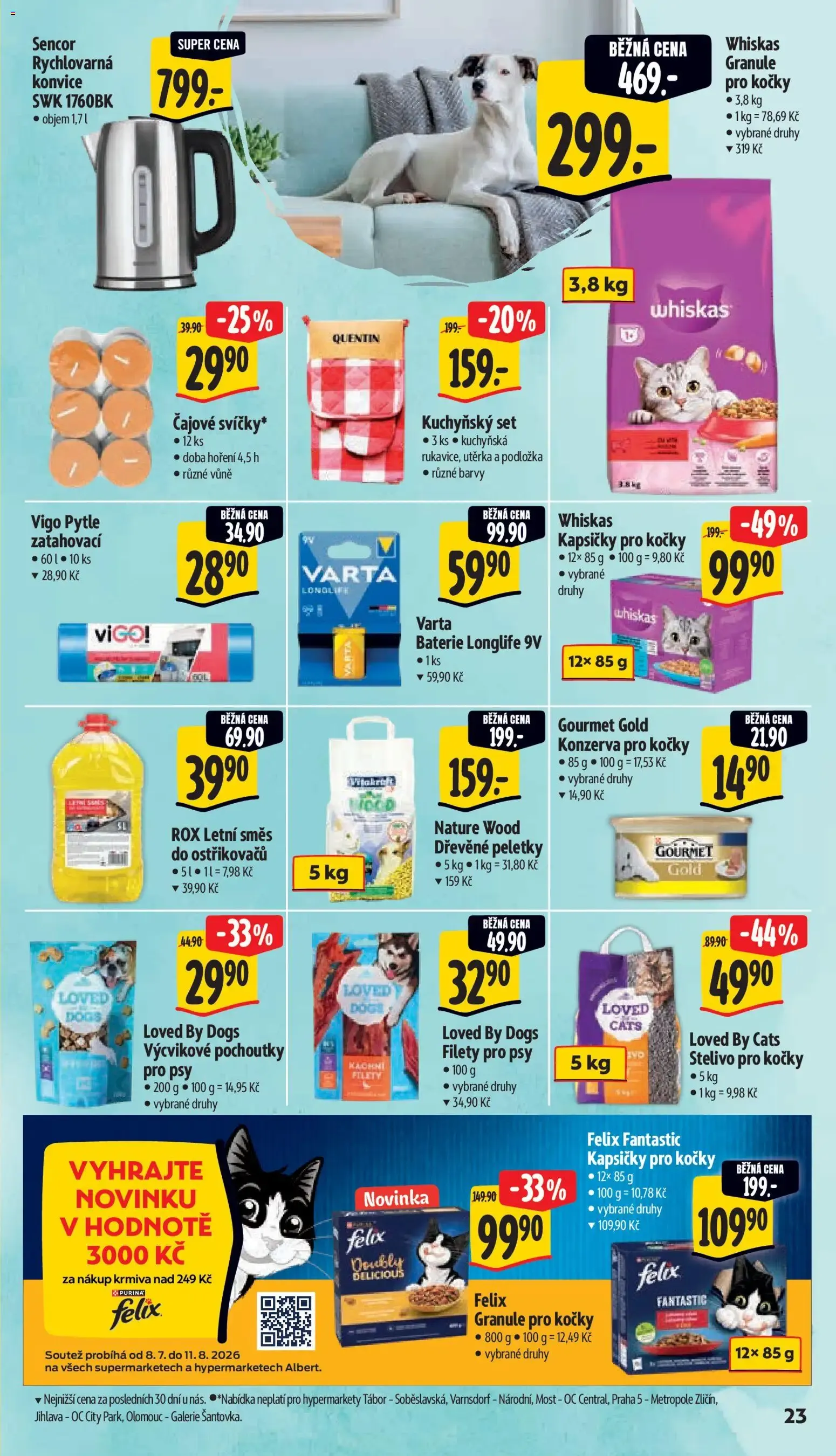 Albert leták - Hypermarket - Vestec od 29.07.2026 - Akční leták - 29. července 4. srpna 2026 - Page 39