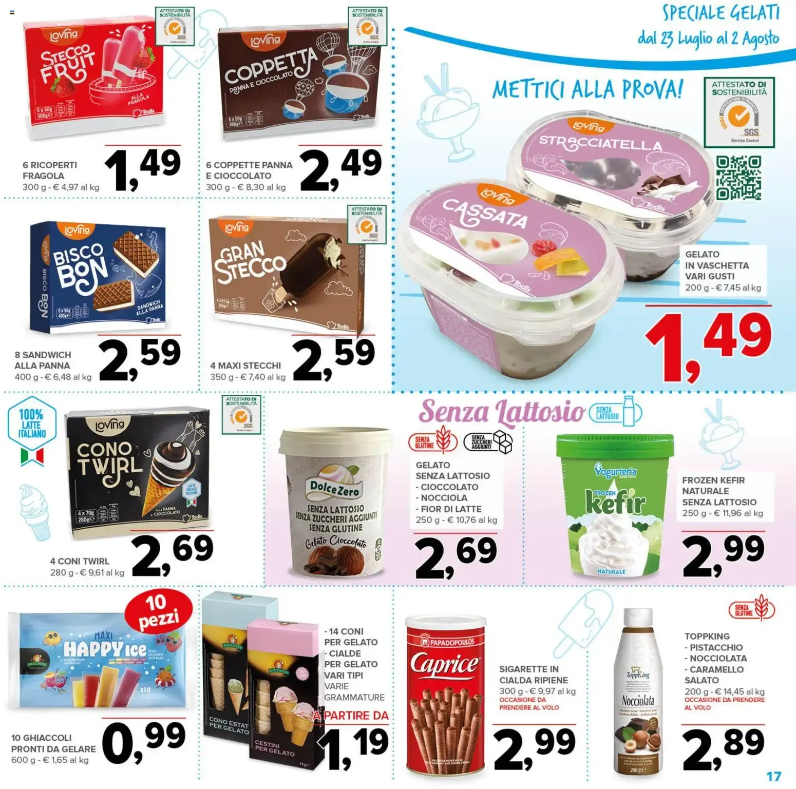 Nuovo Todis volantino dal 23/07/2026 > offerte anteprima 🛍️ da 23 luglio a 2 agosto di 2026 - Pagina del volantino 17