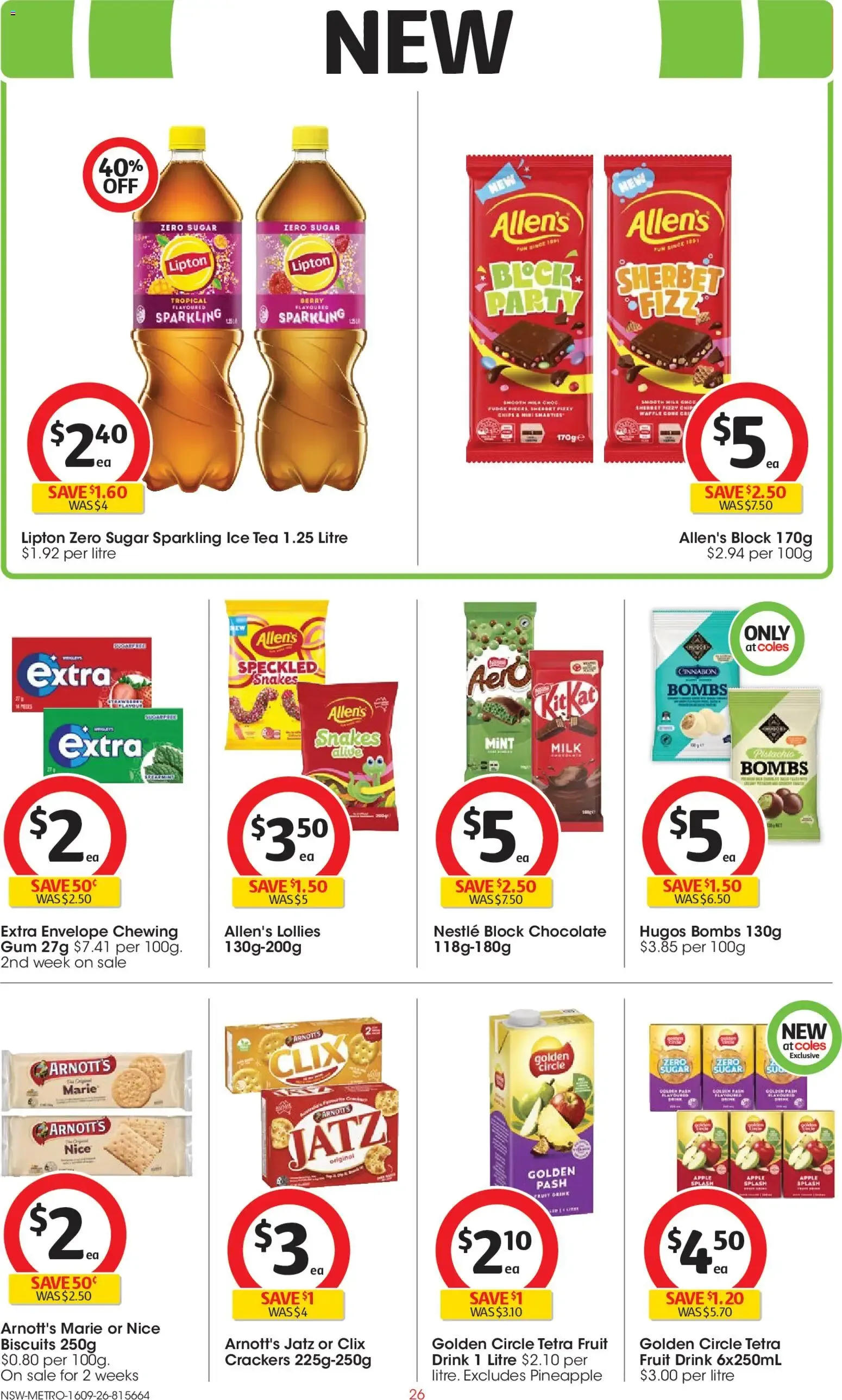 Coles Catalogue - Catalogue valid from 16 September to 22 September 2026 - page 26