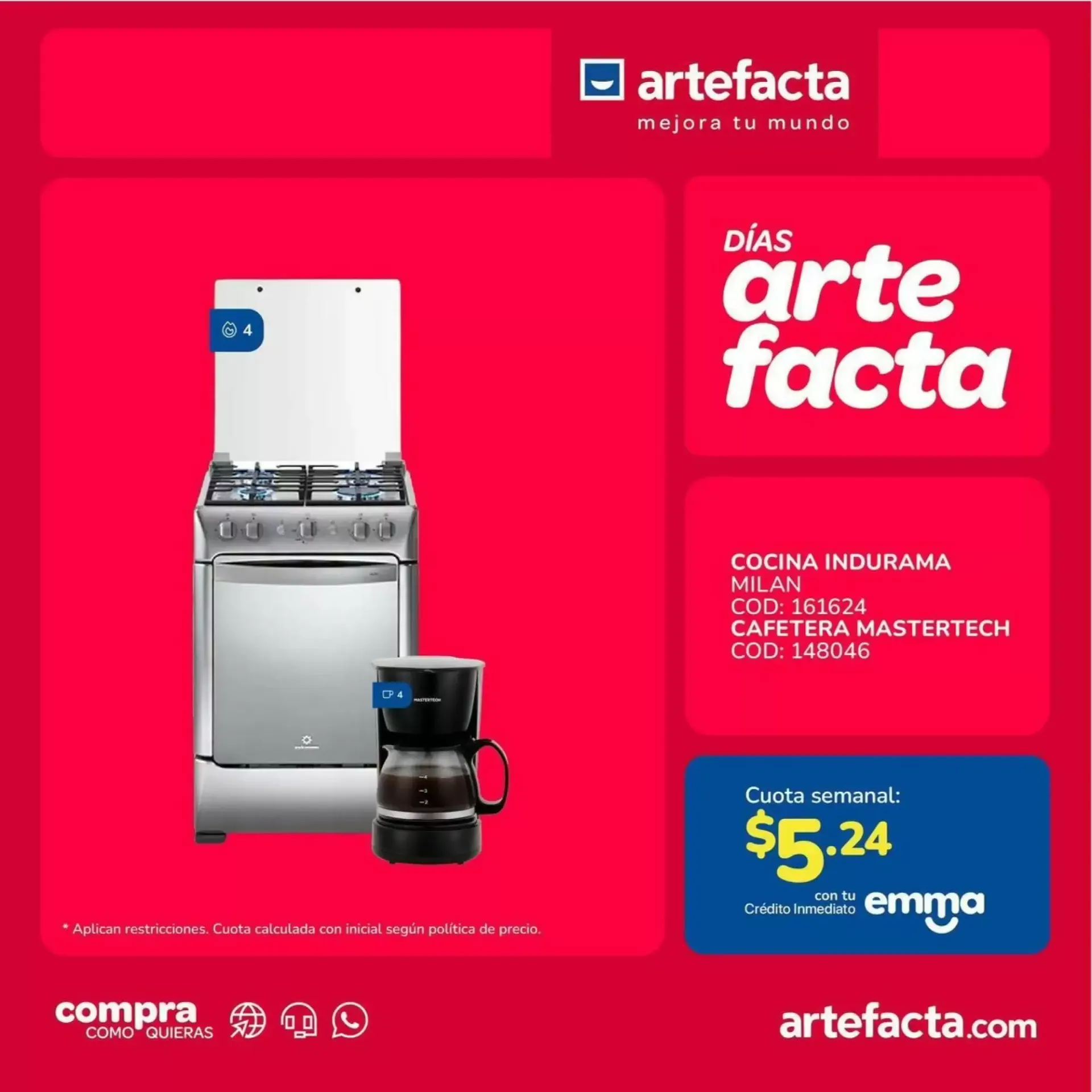 Catalogo de Catálogo Artefacta 6 de septiembre al 21 de septiembre 2026 - Pag 5