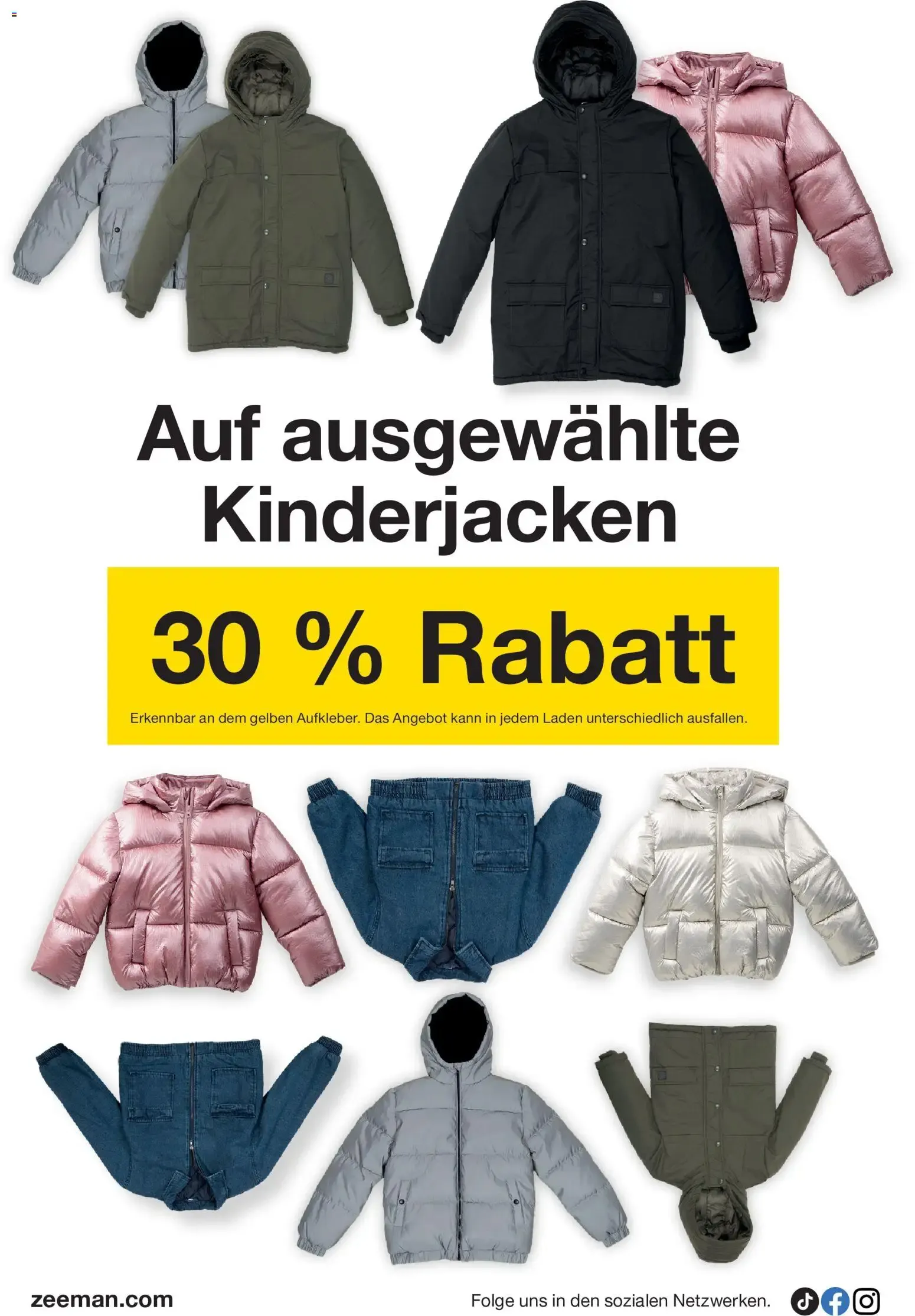 Zeeman Prospekt vom 10.10.2026 – Angebote online von 10. Oktober bis 23. Oktober 2026 - Prospekt seite 14