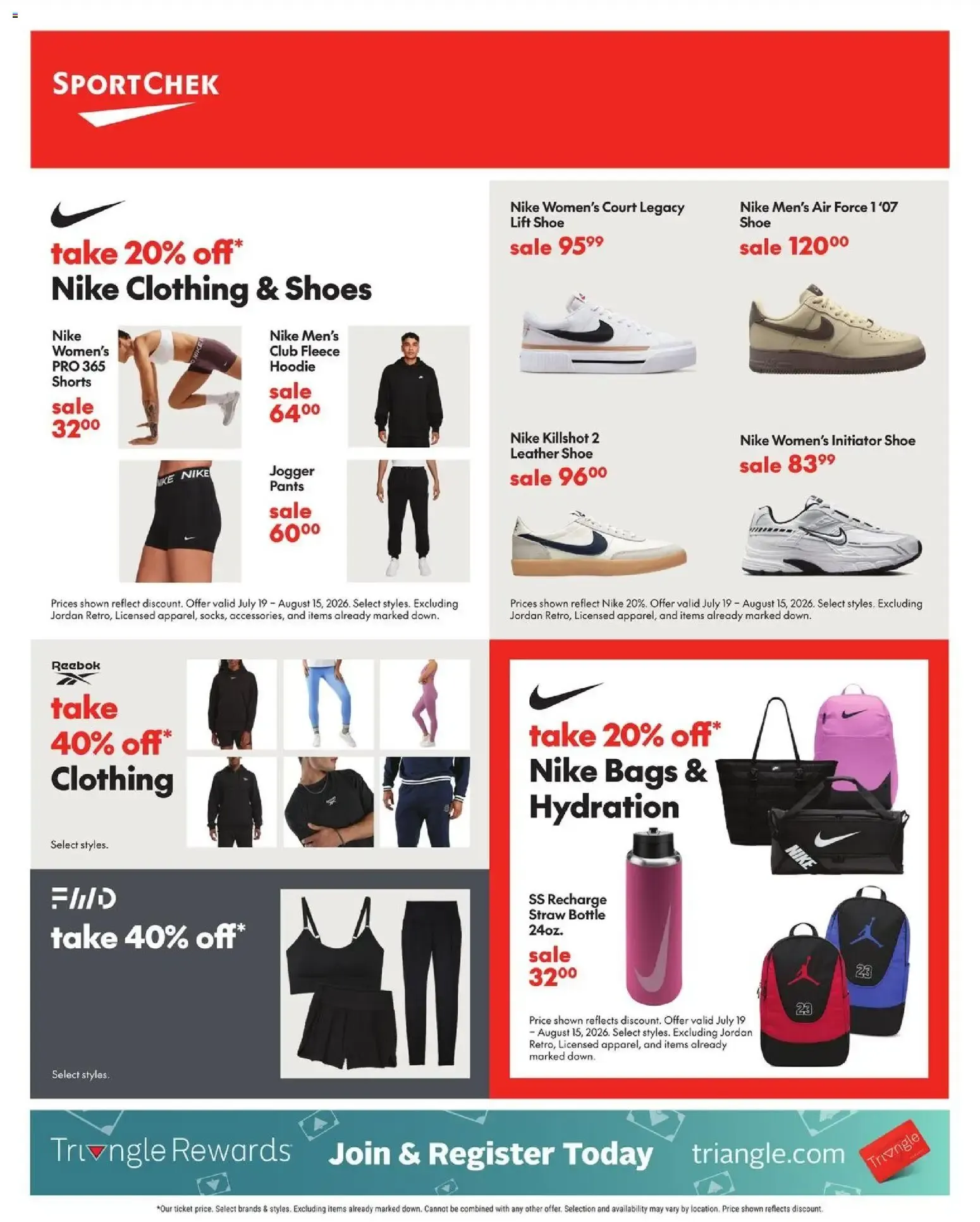 Sport Chek: The Big Brand Sale from July 23 to August 12 2026 - flyer page 3