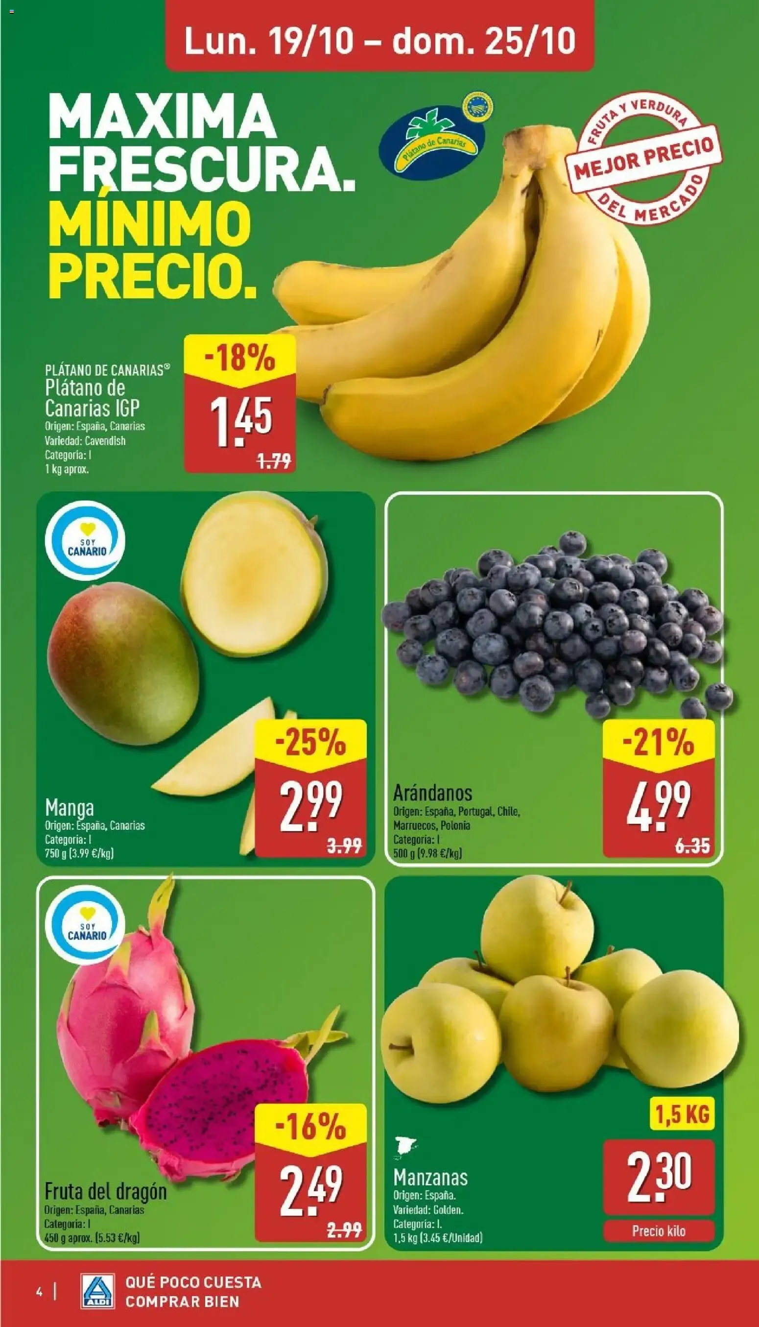 Catálogo de Aldi folleto Canarias del 19/10/2026 | Catálogo 19 de octubre al 25 de octubre 2026 - Página 4