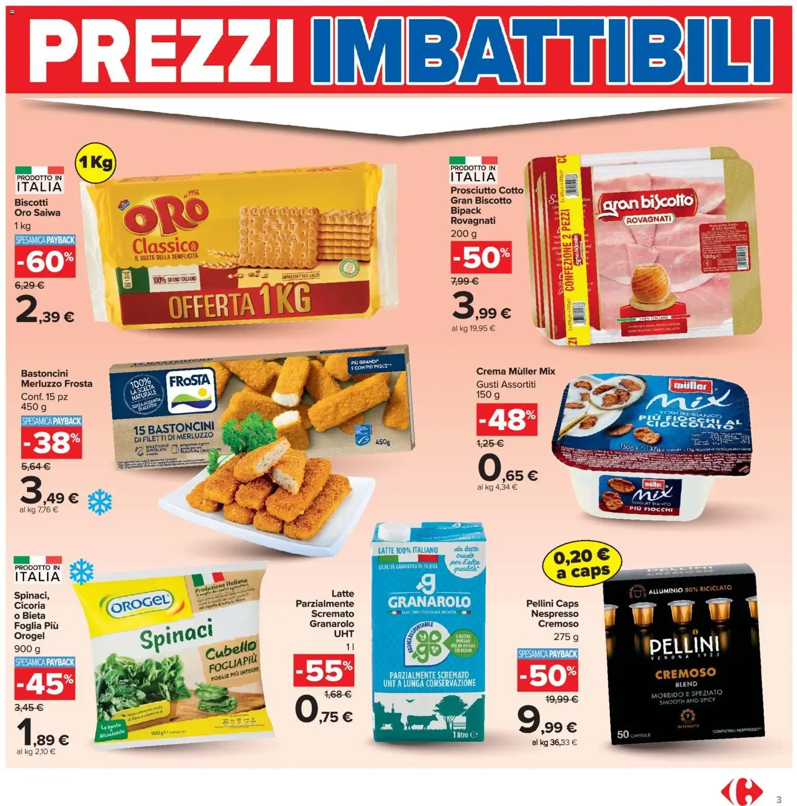 Carrefour market: PREZZI IMBATTIBILI da 16 giugno a 29 giugno di 2026 - Pagina del volantino 3