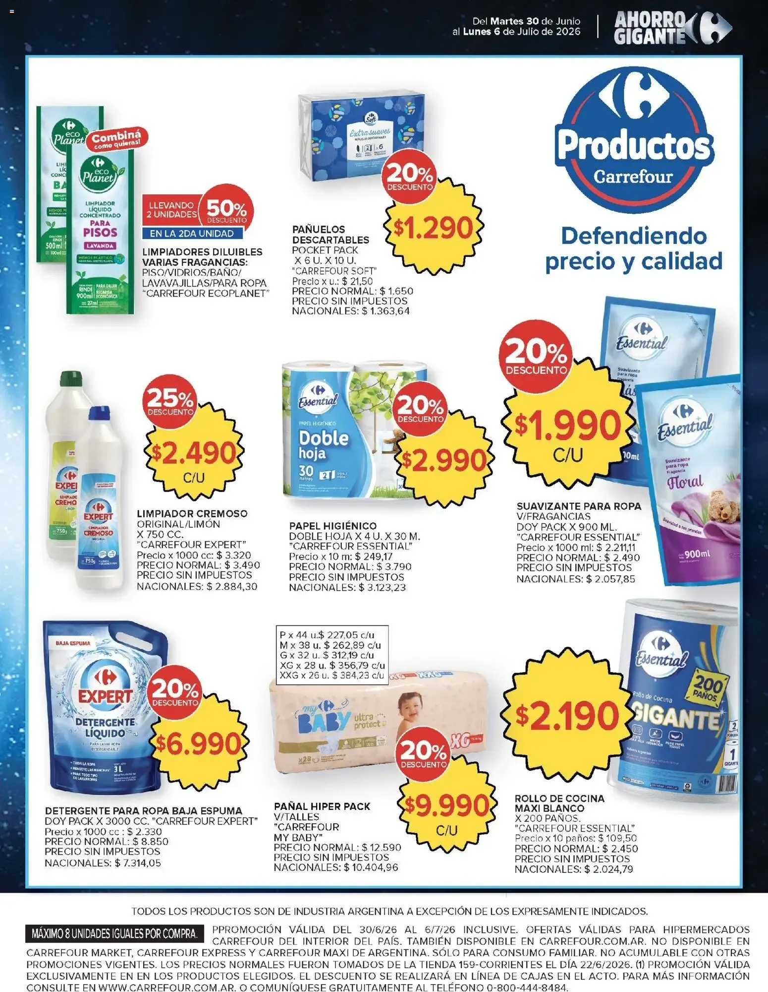 Ofertas de Carrefour - Ahorro Gigante 30 de junio al 6 de julio 2026 - Página 19 del catálogo