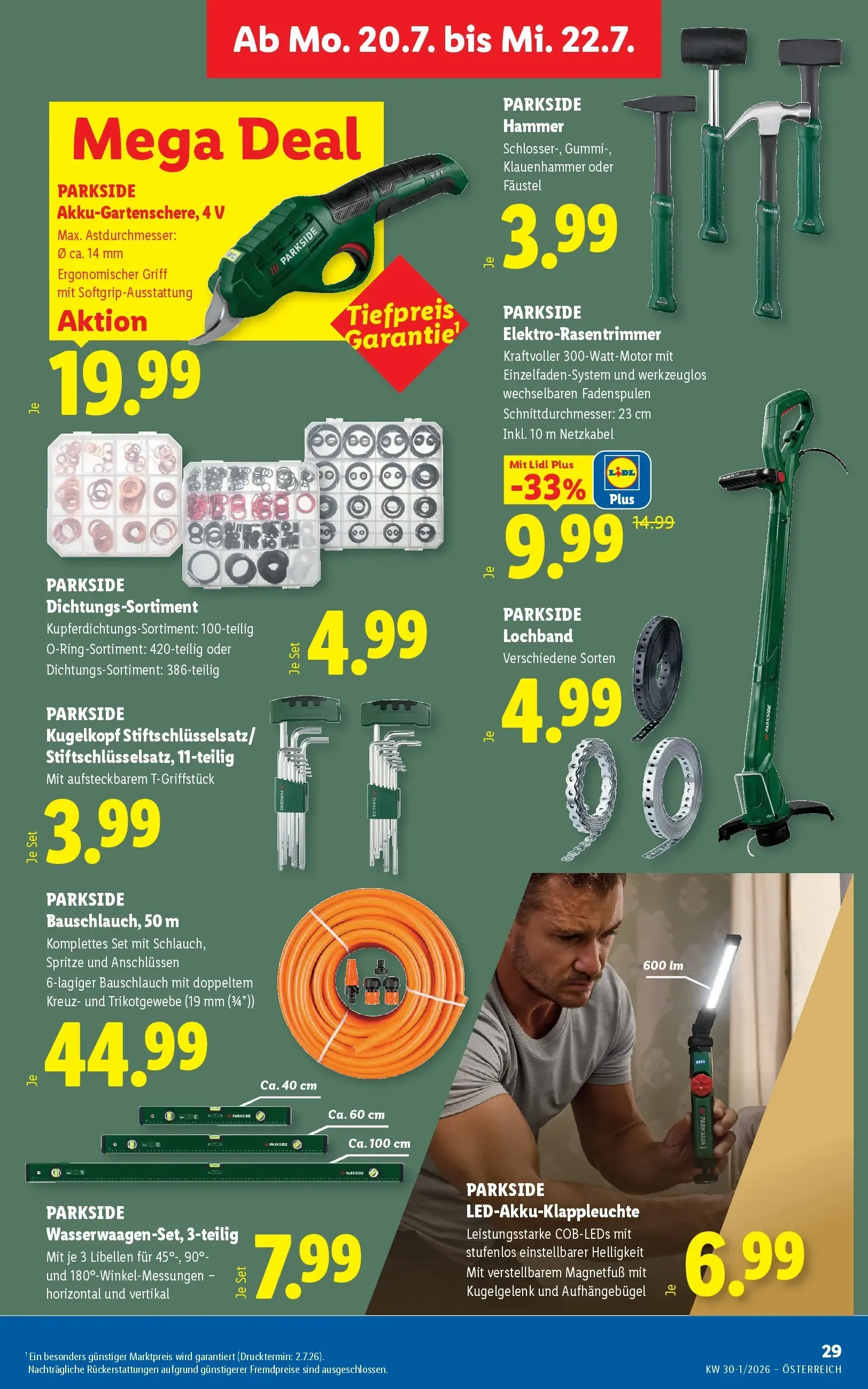 Lidl - Lidl ab 15.07.2026 - Angebote ab donnerstag von 16. Juli bis 18. Juli 2026 - Flugblätt seite  34