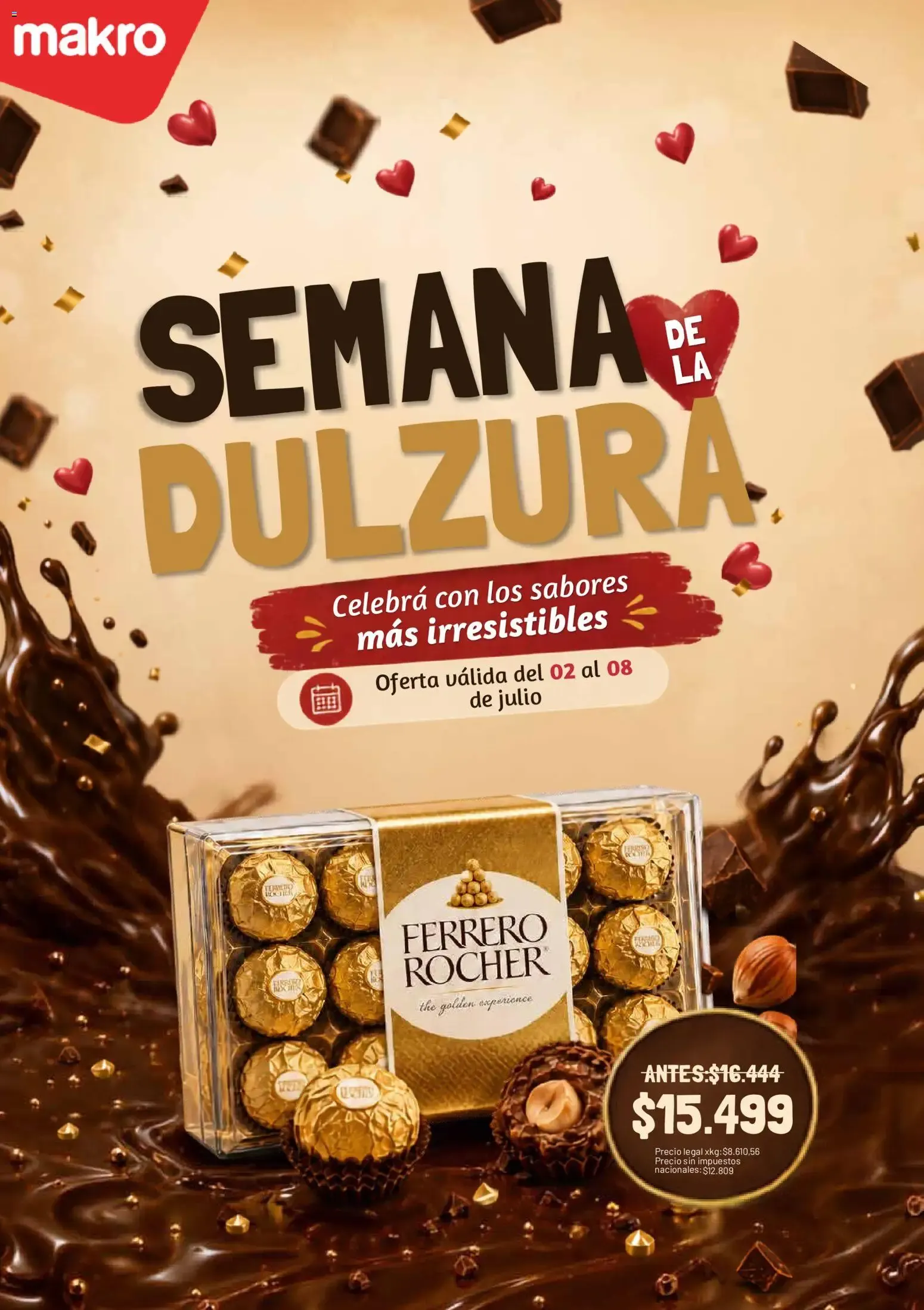 Ofertas de Makro - Semana de la Dulzura 2 de julio al 8 de julio 2026 - Página 1 del catálogo