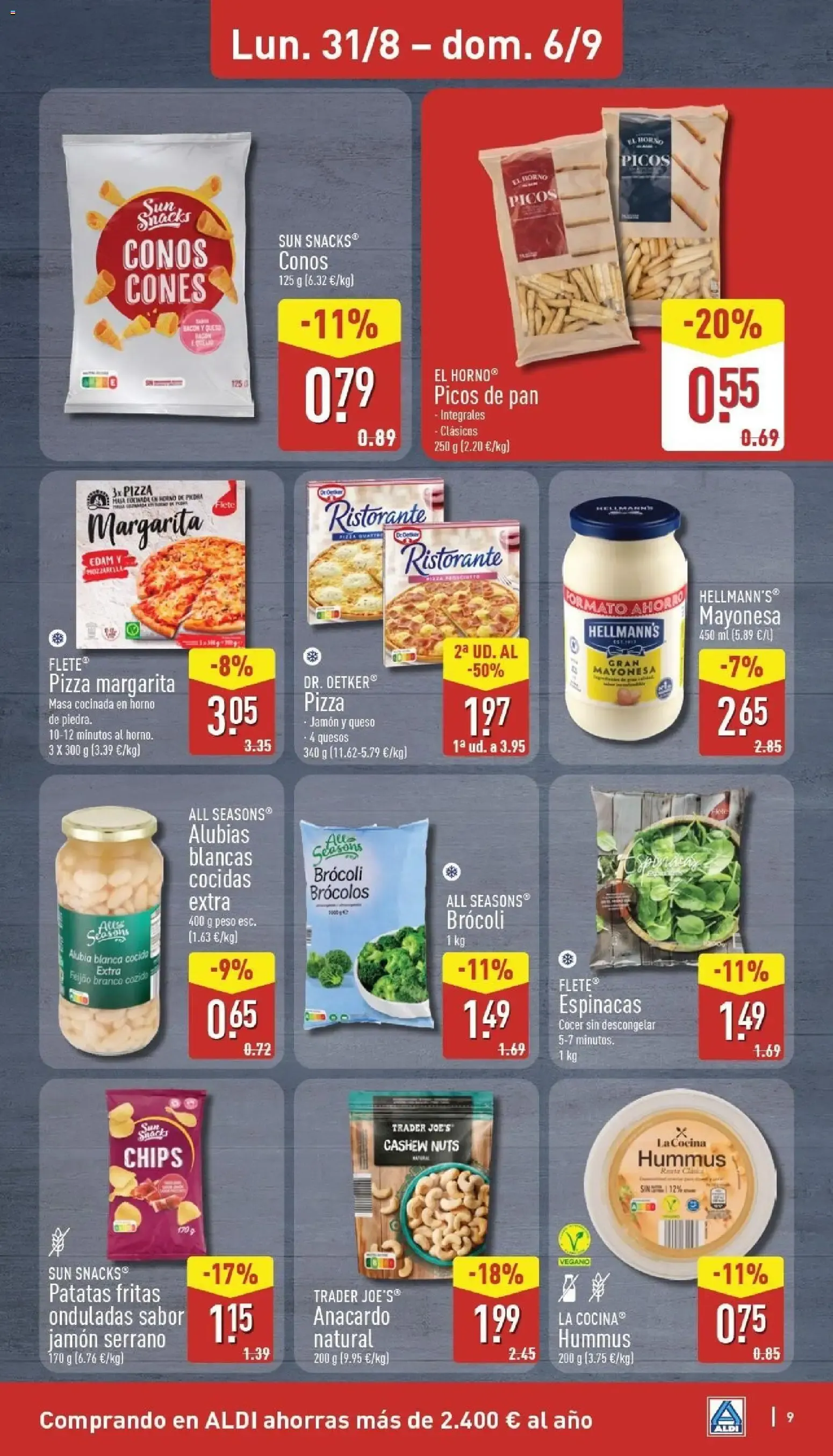 Catálogo de Aldi folleto | Catálogo 31 de agosto al 6 de septiembre 2026 - Página 8