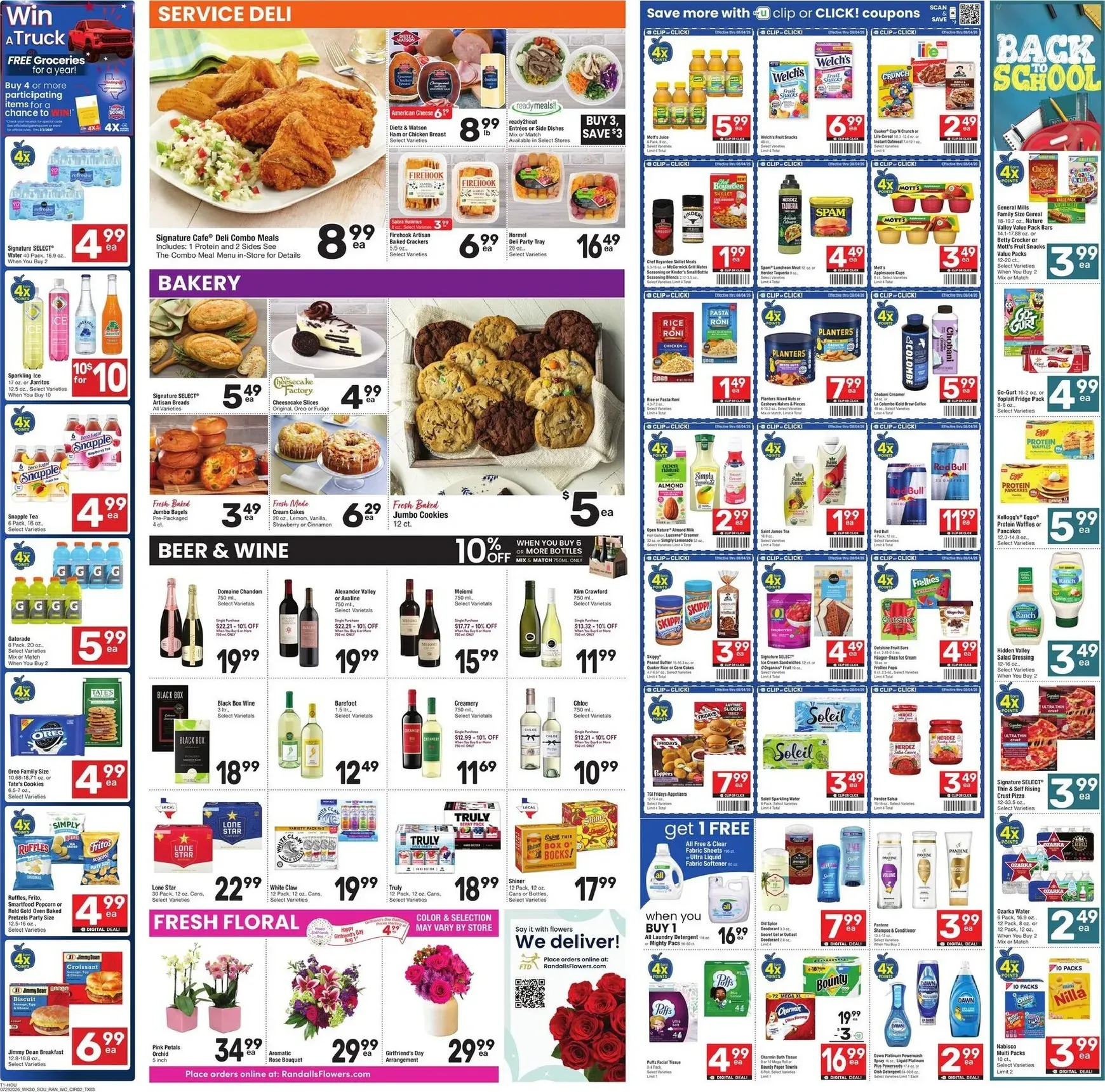 Weekly ad Randalls 60th Anniversary Cyber Online Sale from July 29 to August 4 2026 - Page 4