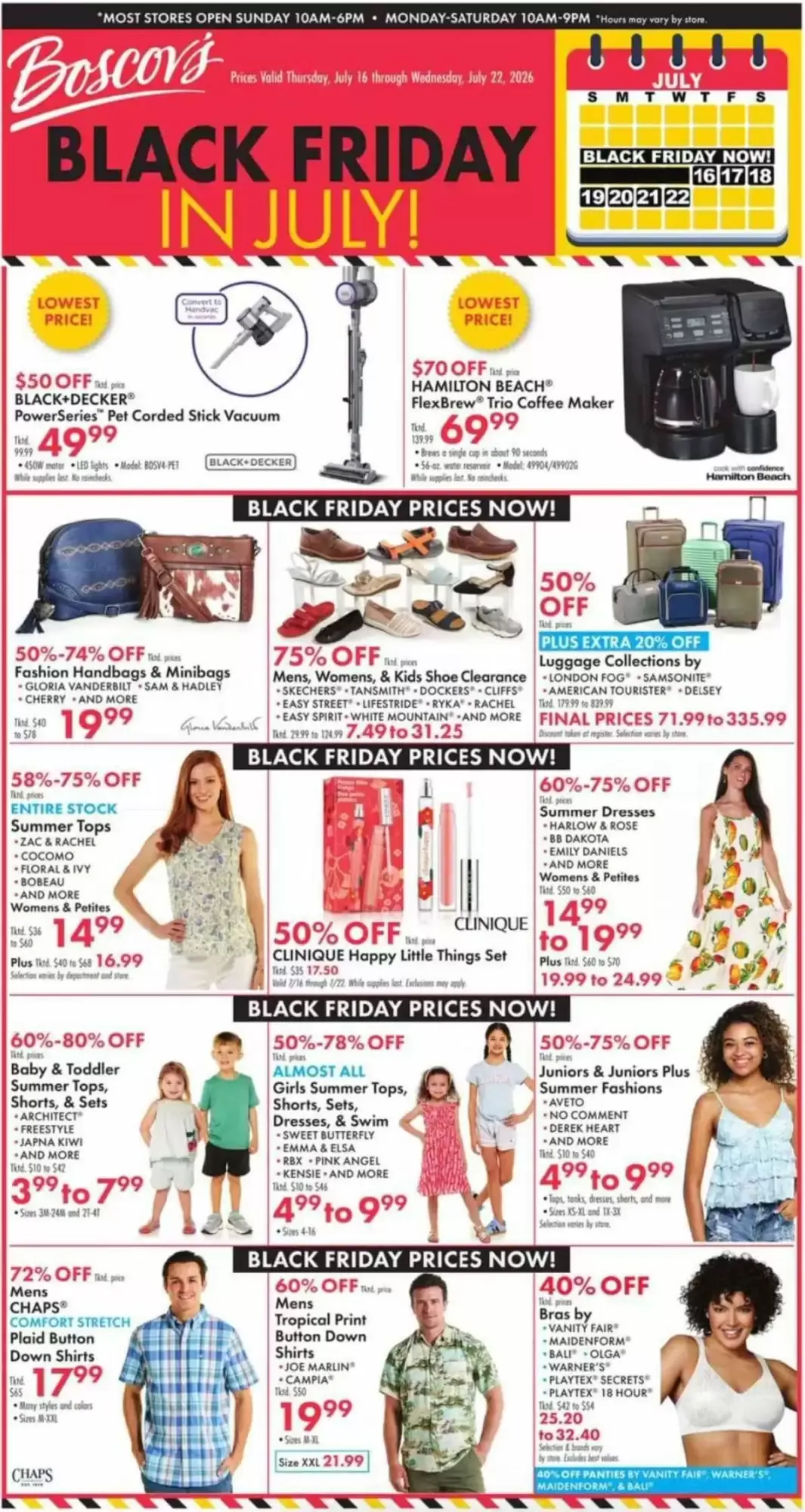 Black Friday in July!