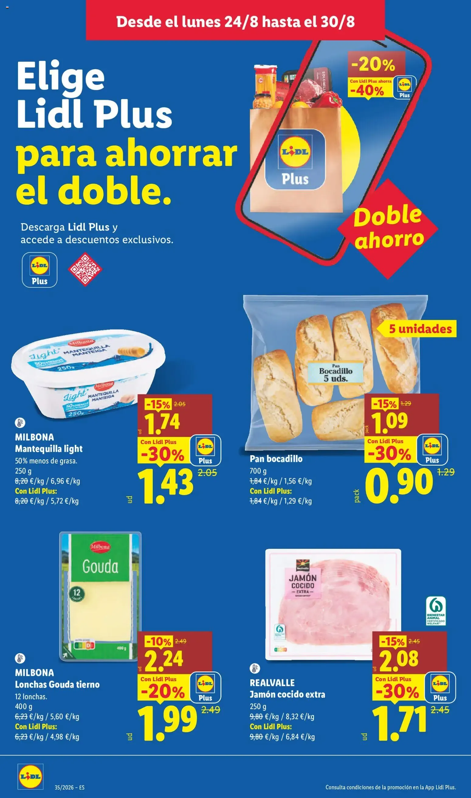 Catálogo de Lidl: Ahorra el doble - Ofertas 24 de agosto al 30 de agosto 2026 - Página 6