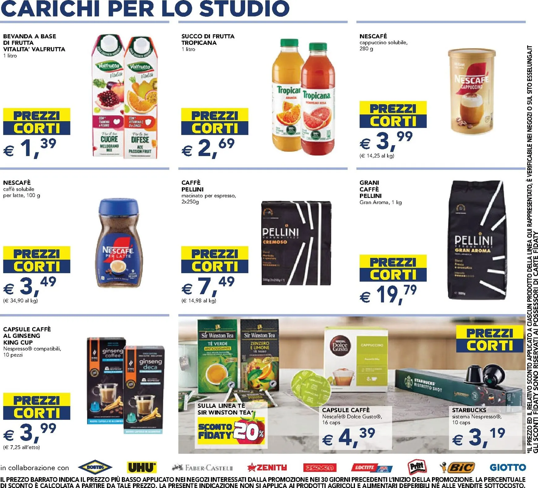 Volantino attuale di Esselunga - Scuola e Colazione valido dal lunedì 24/08/2026 al mercoledì 09/09/2026 da 24 agosto a 9 settembre di 2026 - Pagina del volantino 22
