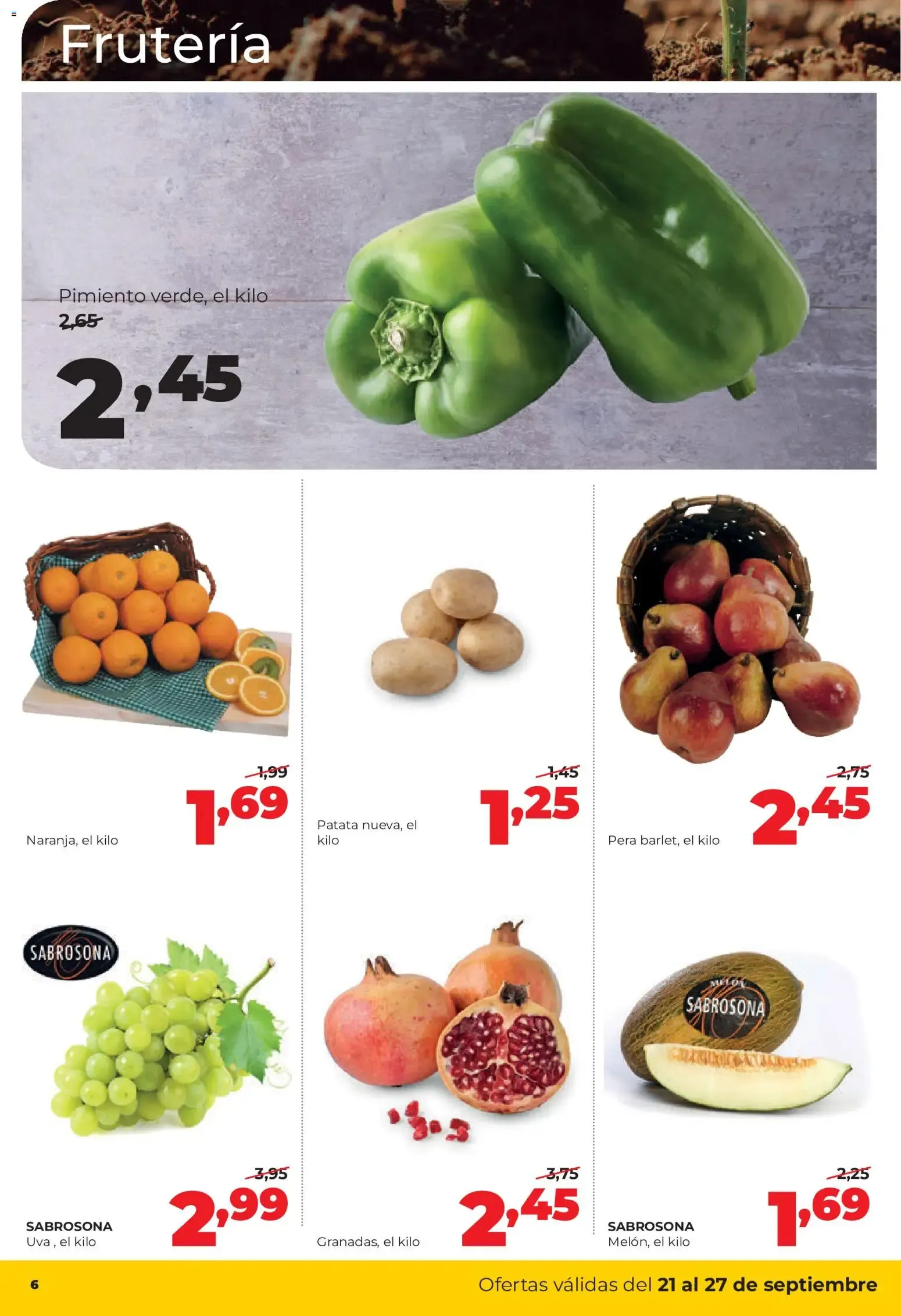 Catálogo de Alimerka folleto del 21/09/2026 | Catálogo 21 de septiembre al 27 de septiembre 2026 - Página 6