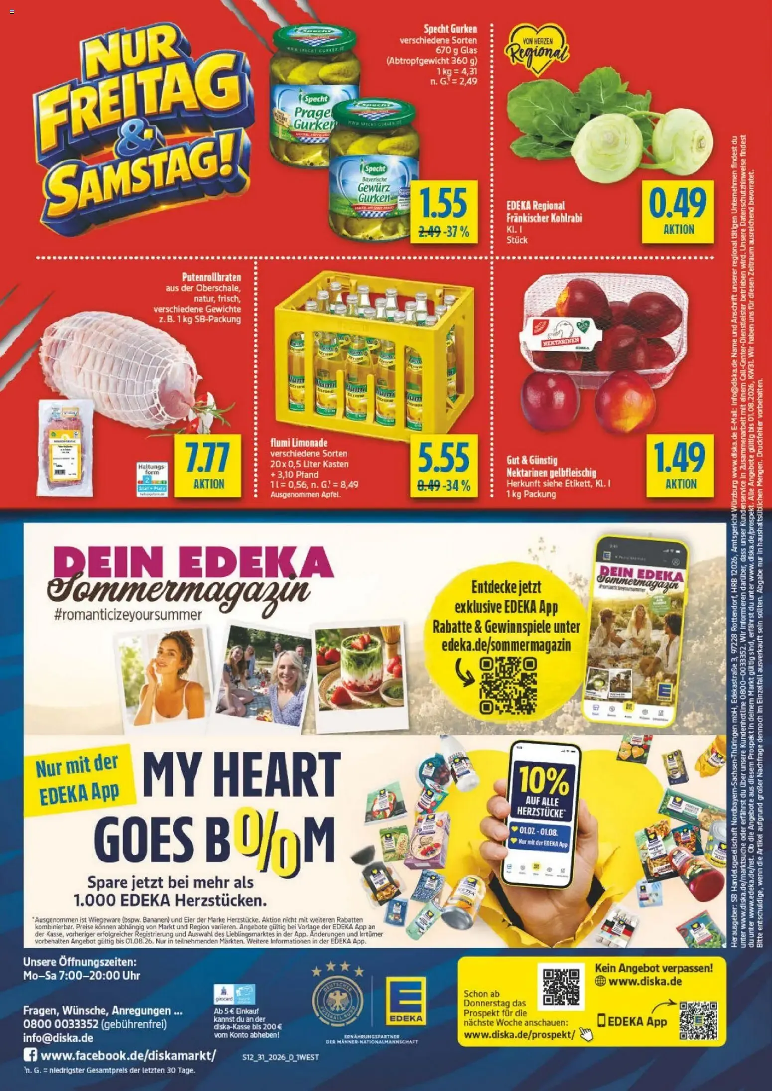 Diska Angebote von 27. Juli bis 1. August 2026 - Prospekt seite 12