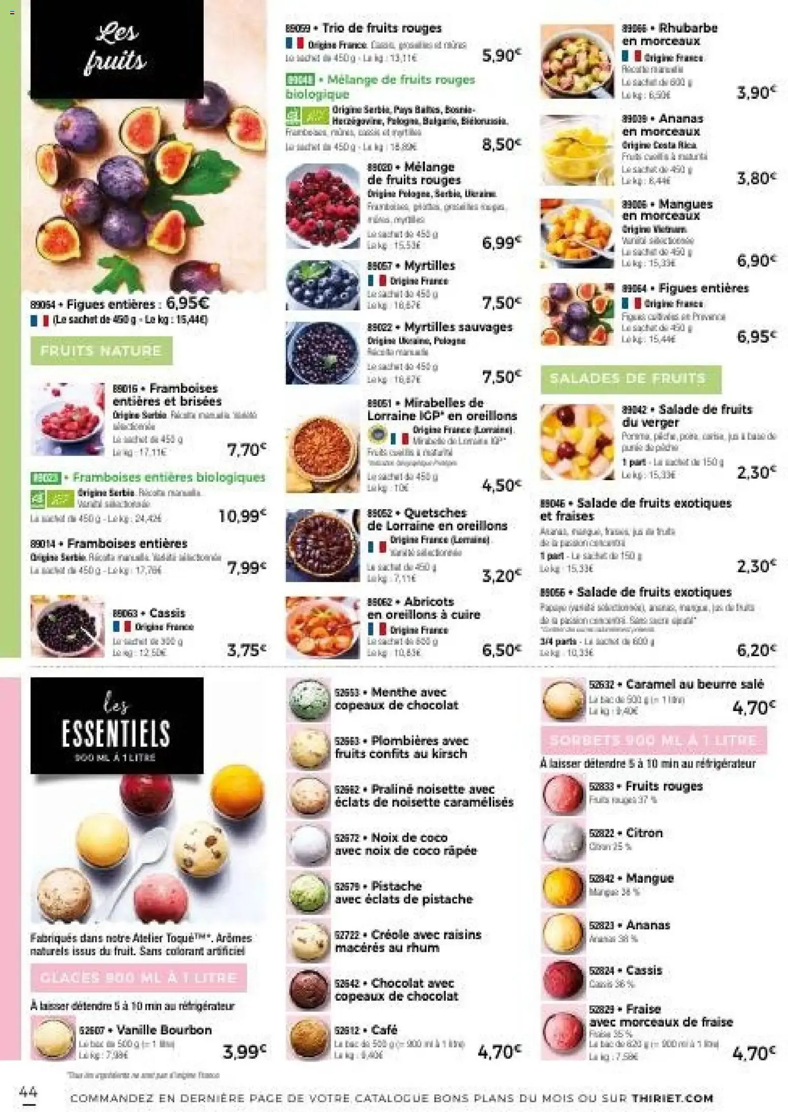 Un été Gourmand! du 24 juin au 29 septembre 2026 - Catalogue page 47