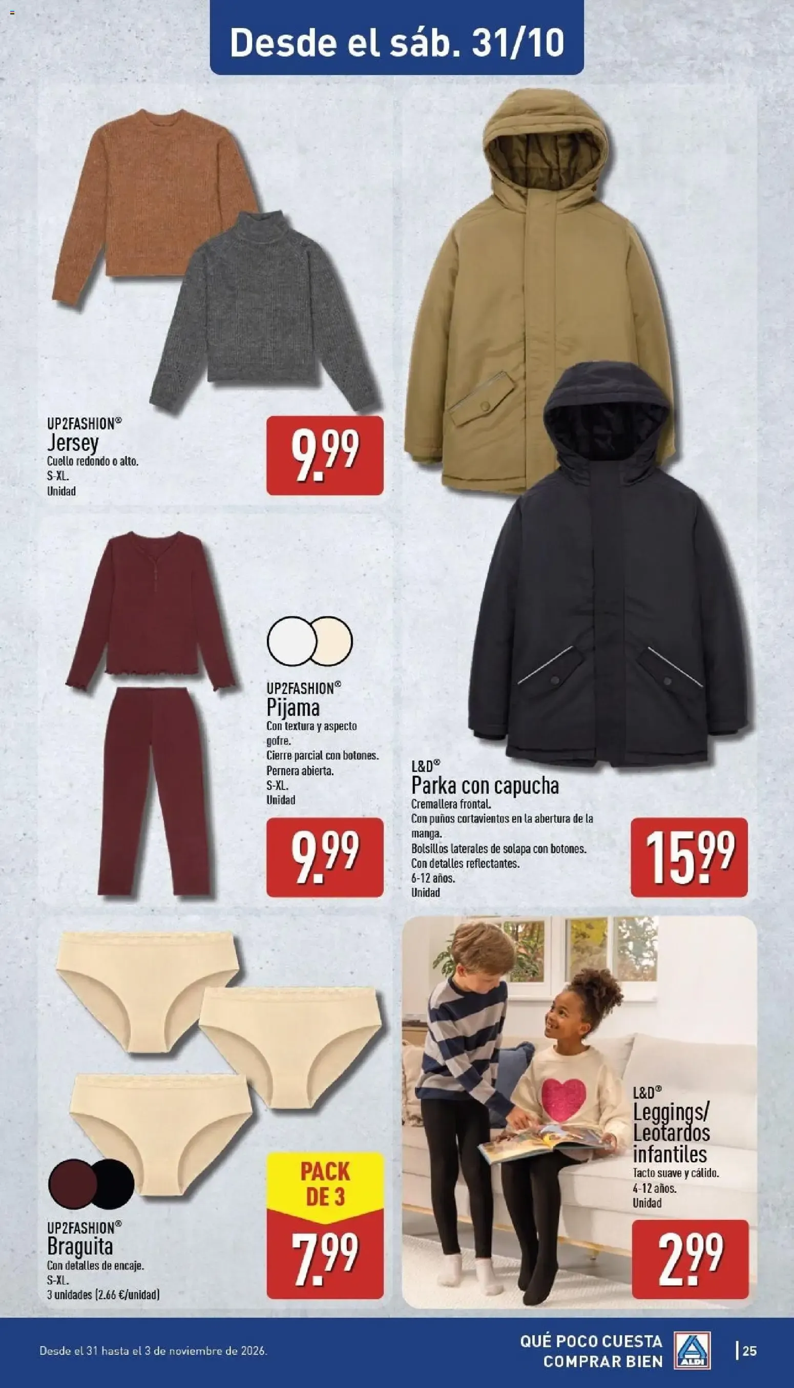 Catálogo de Aldi: Bajos precios en frescos 26 de octubre al 1 de noviembre 2026 - Página 25