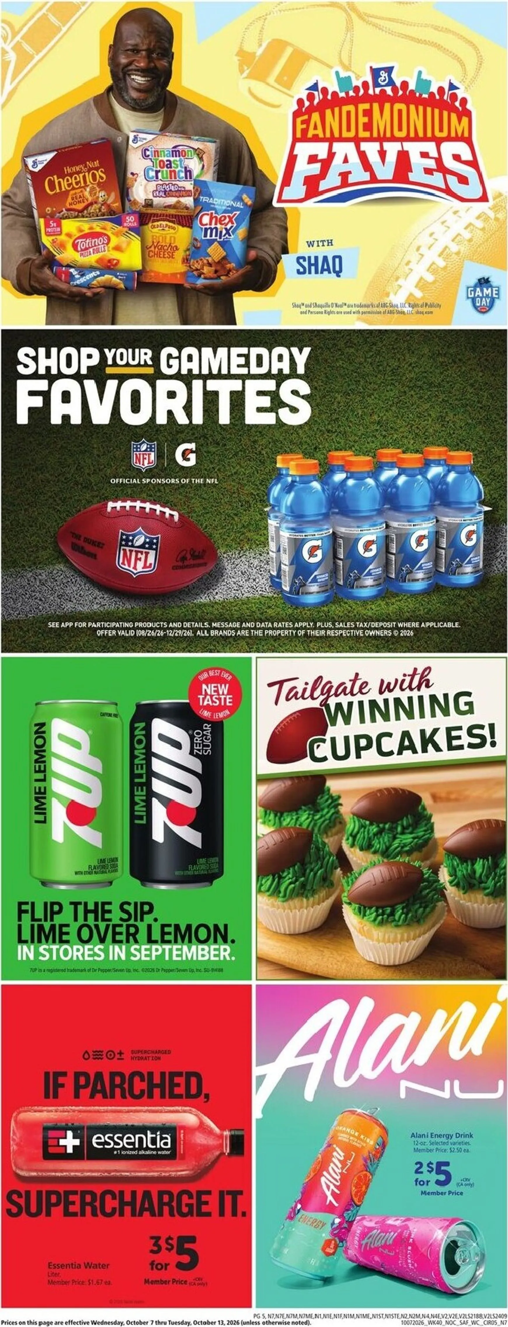 Weekly ad Current Safeway leaflet valid from Wednesday 10/07/2026 to Tuesday 10/13/2026 from October 7 to October 13 2026 - Page 5