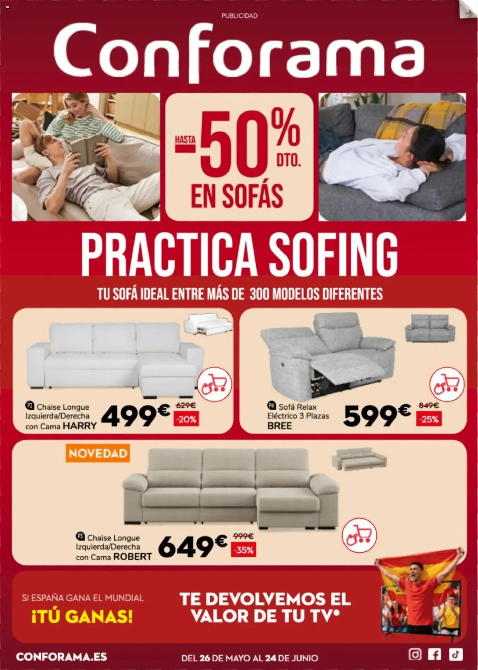Conforama Practica Sofing 26/05/2026 - 24/06/2026