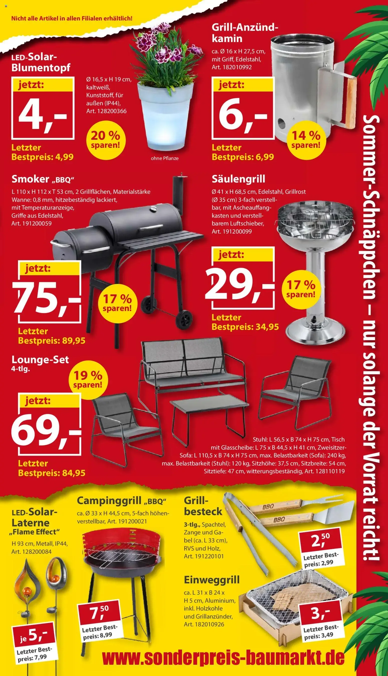 Sonderpreis Baumarkt Prospekt (ab 15.08.2026) zum Blättern von 15. August bis 21. August 2026 - Prospekt seite 9