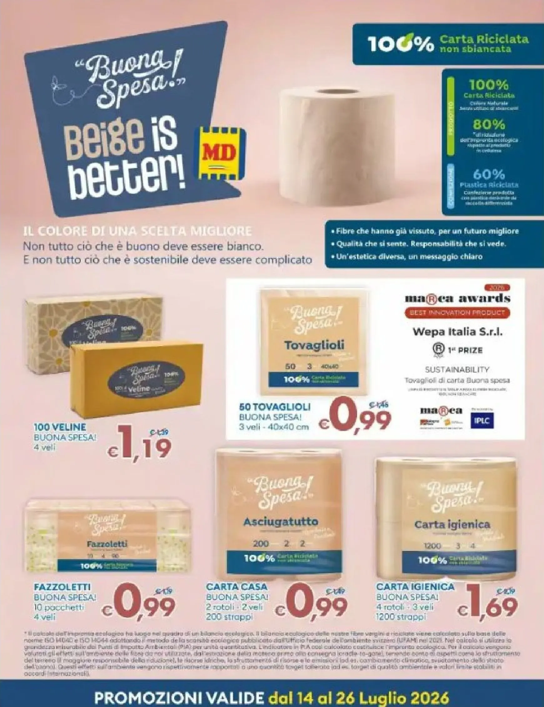 Volantino attuale di MD valido dal martedì 14/07/2026 al domenica 26/07/2026 da 14 luglio a 26 luglio di 2026 - Pagina del volantino 21