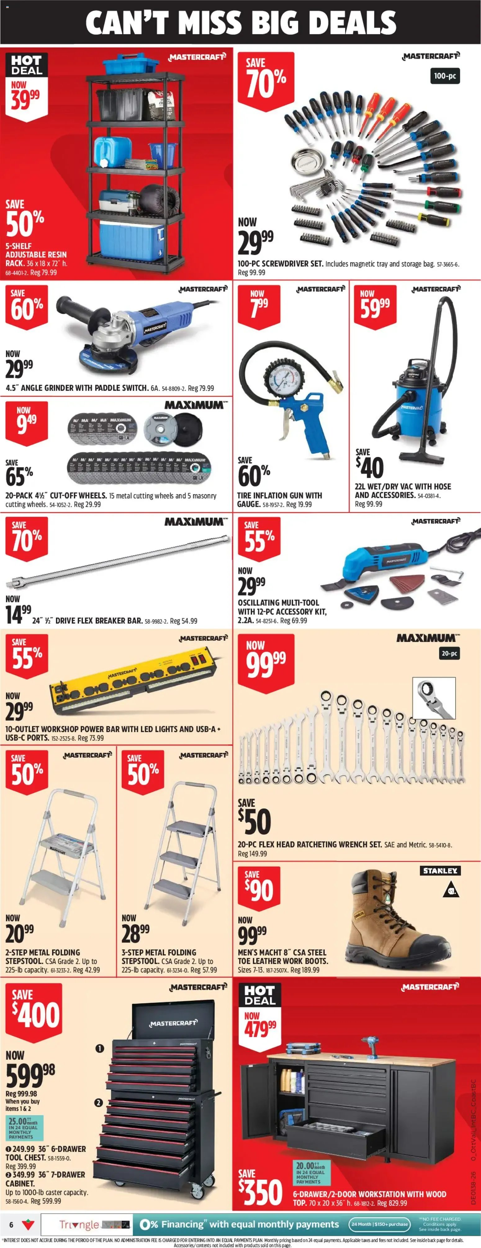 Canadian Tire flyer - Fall Big Red from Sep 17, 2026 > weekly specials & deals from September 17 to September 27 2026 - flyer page 8