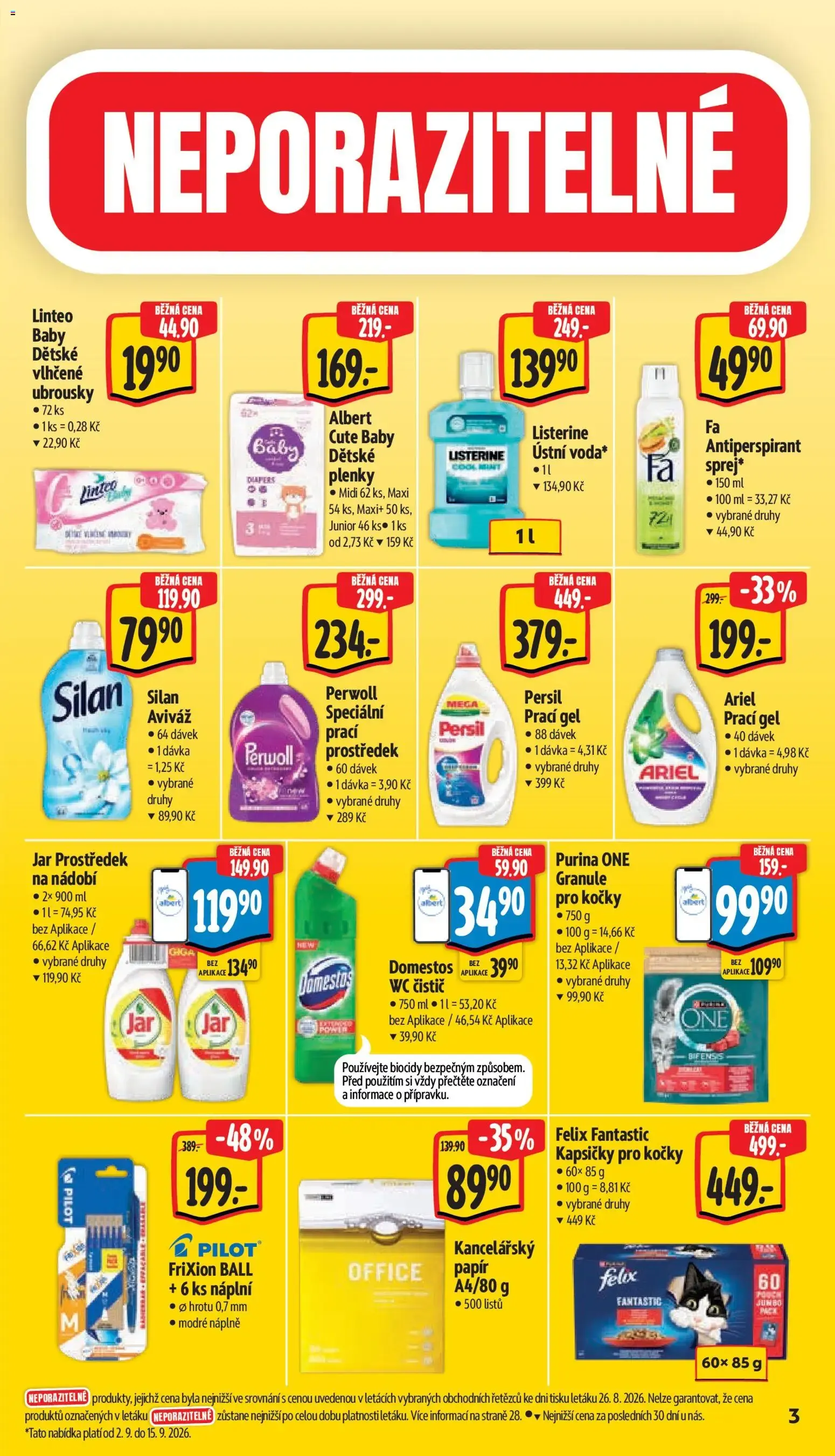 Albert leták - Hypermarket od 02.09.2026 - Akční leták - 2. září 8. září 2026 - Page 7