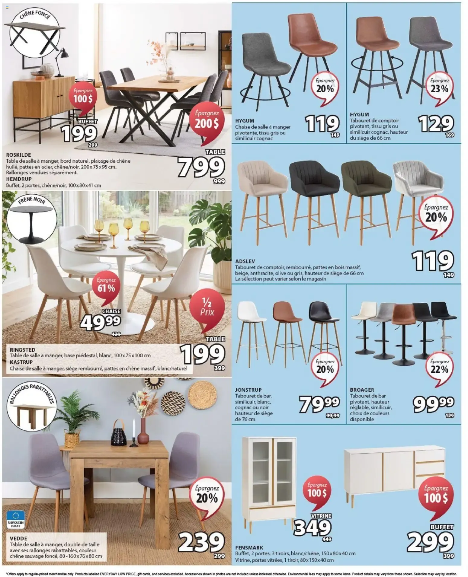 JYSK - Soldes de la Fête du Travail: Épargnez 20-60% from August 27 to September 9 2026 - flyer page 8