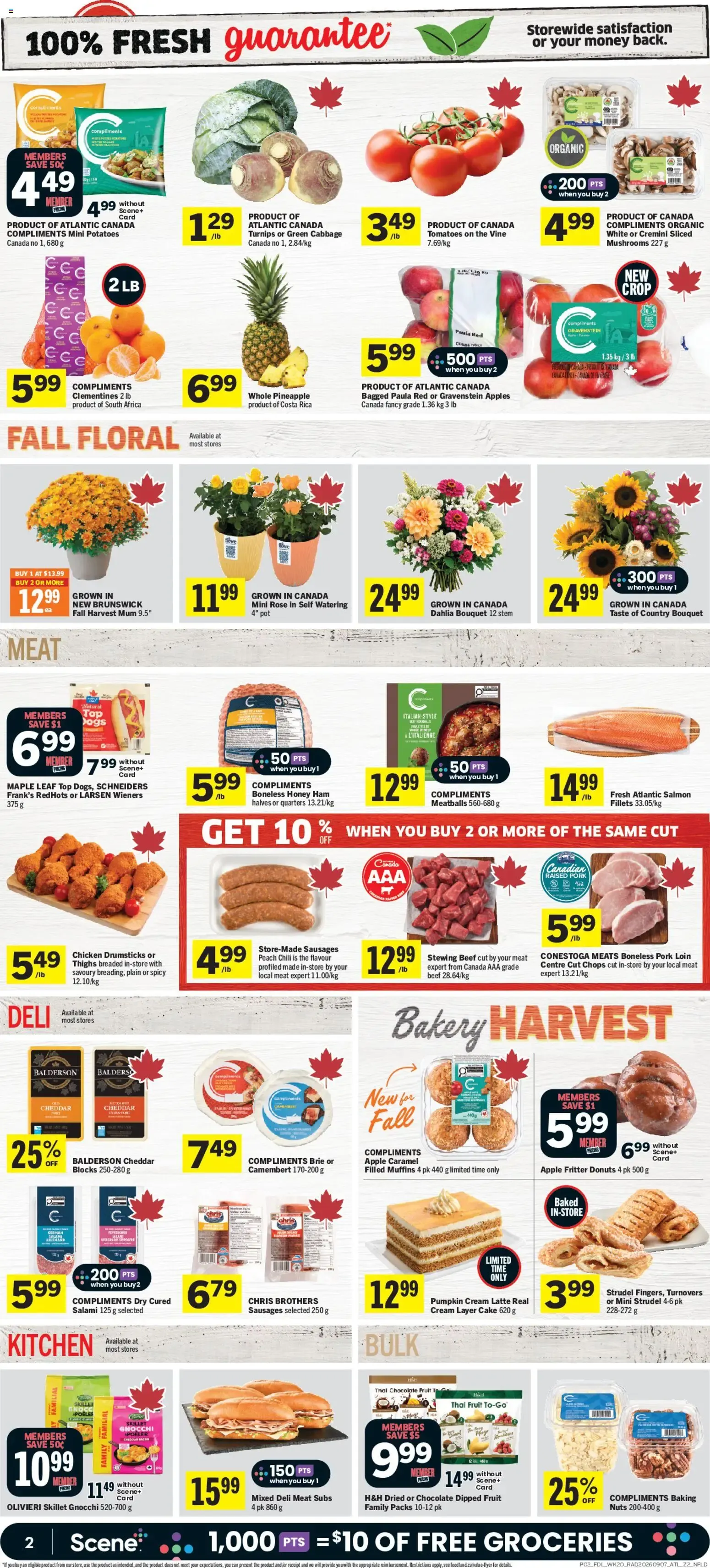 Foodland weekly flyer / circulaire from Sep 10, 2026 > weekly specials & deals from September 10 to September 16 2026 - flyer page 3