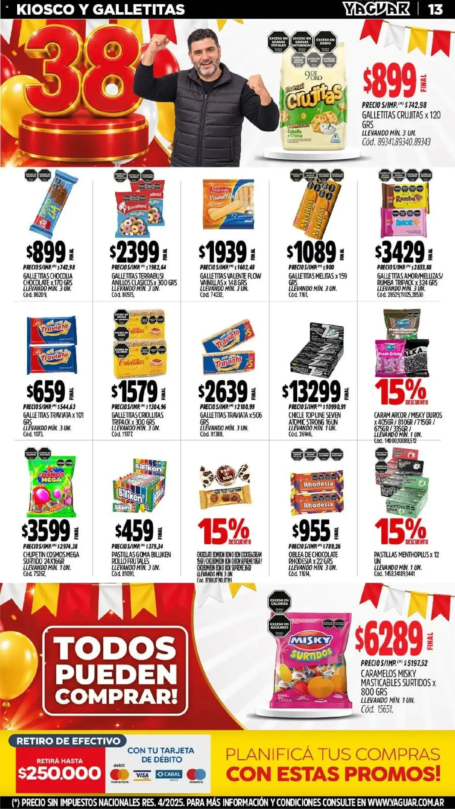 Ofertas de Yaguar - El Cumple del Año 38 5 de octubre al 10 de octubre 2026 - Página 10 del catálogo