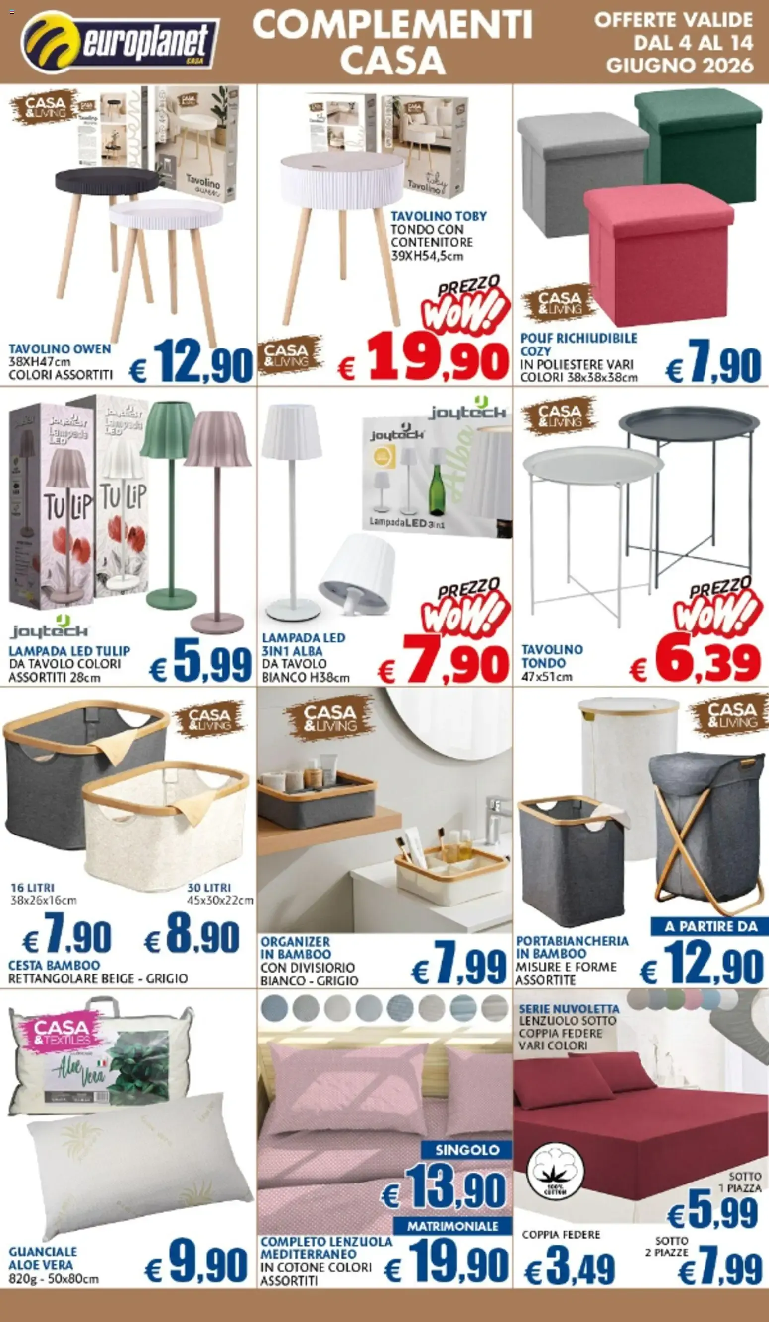 Nuovo Europlanet Casa volantino dal 04/06/2026 > offerte anteprima 🛍️ da 4 giugno a 14 giugno di 2026 - Pagina del volantino 12