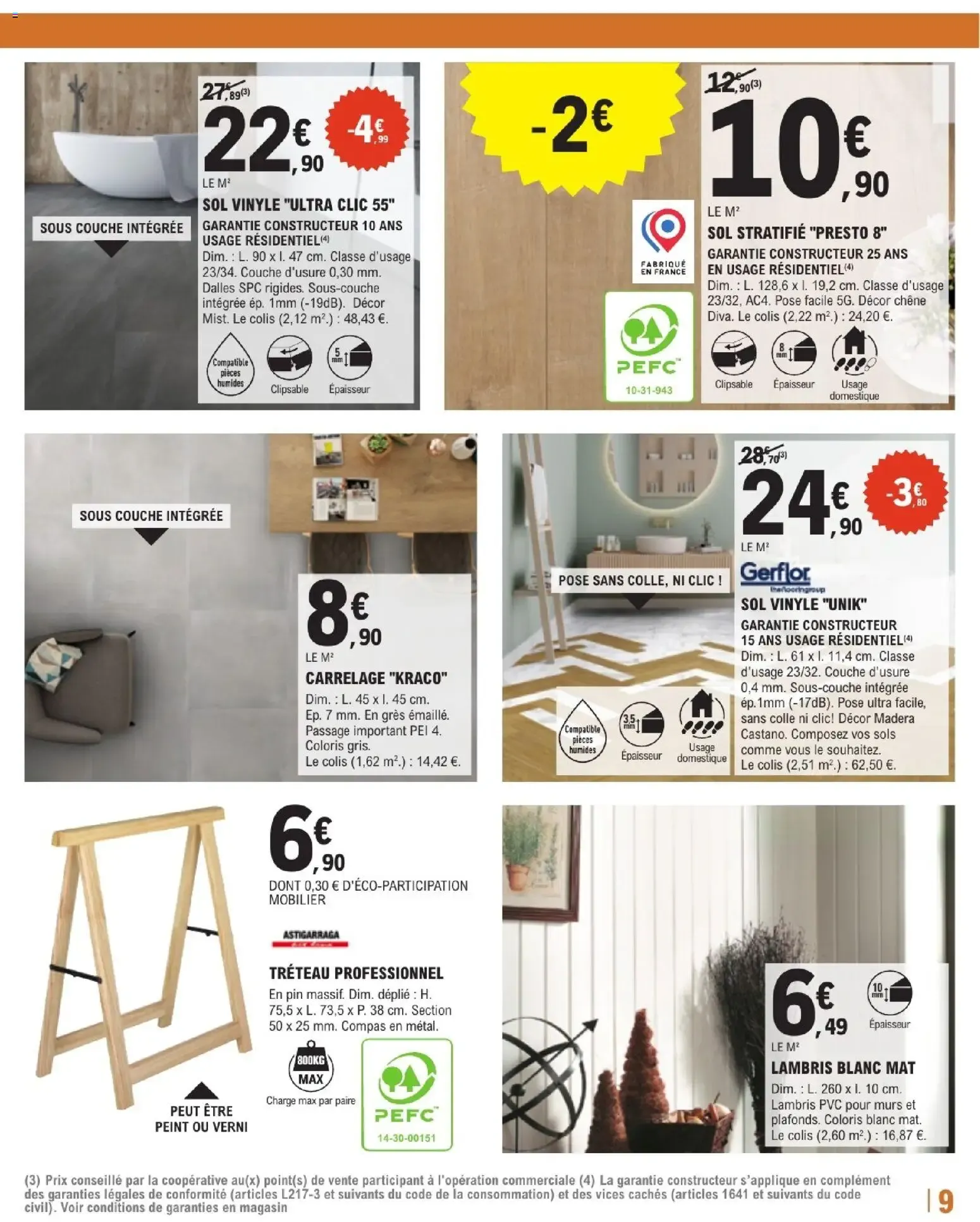 Brico E.Leclerc catalogue à partir du 23/06/2026 - promo en ligne du 23 juin au 11 juillet 2026 - Catalogue page 9