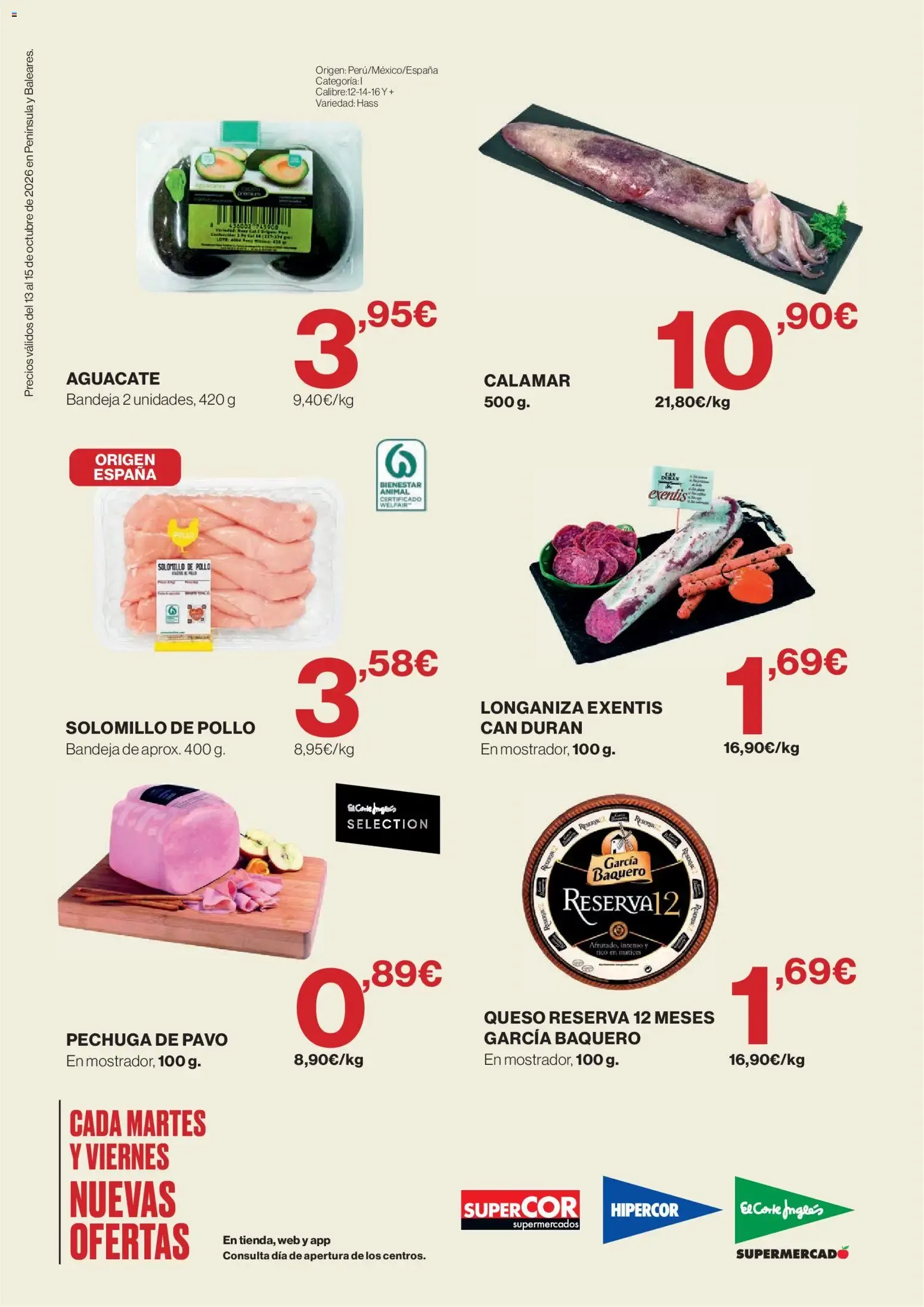 Catálogo de Hipercor Solo 3 días del 13/10/2026 | folleto 13 de octubre al 15 de octubre 2026 - Página 2