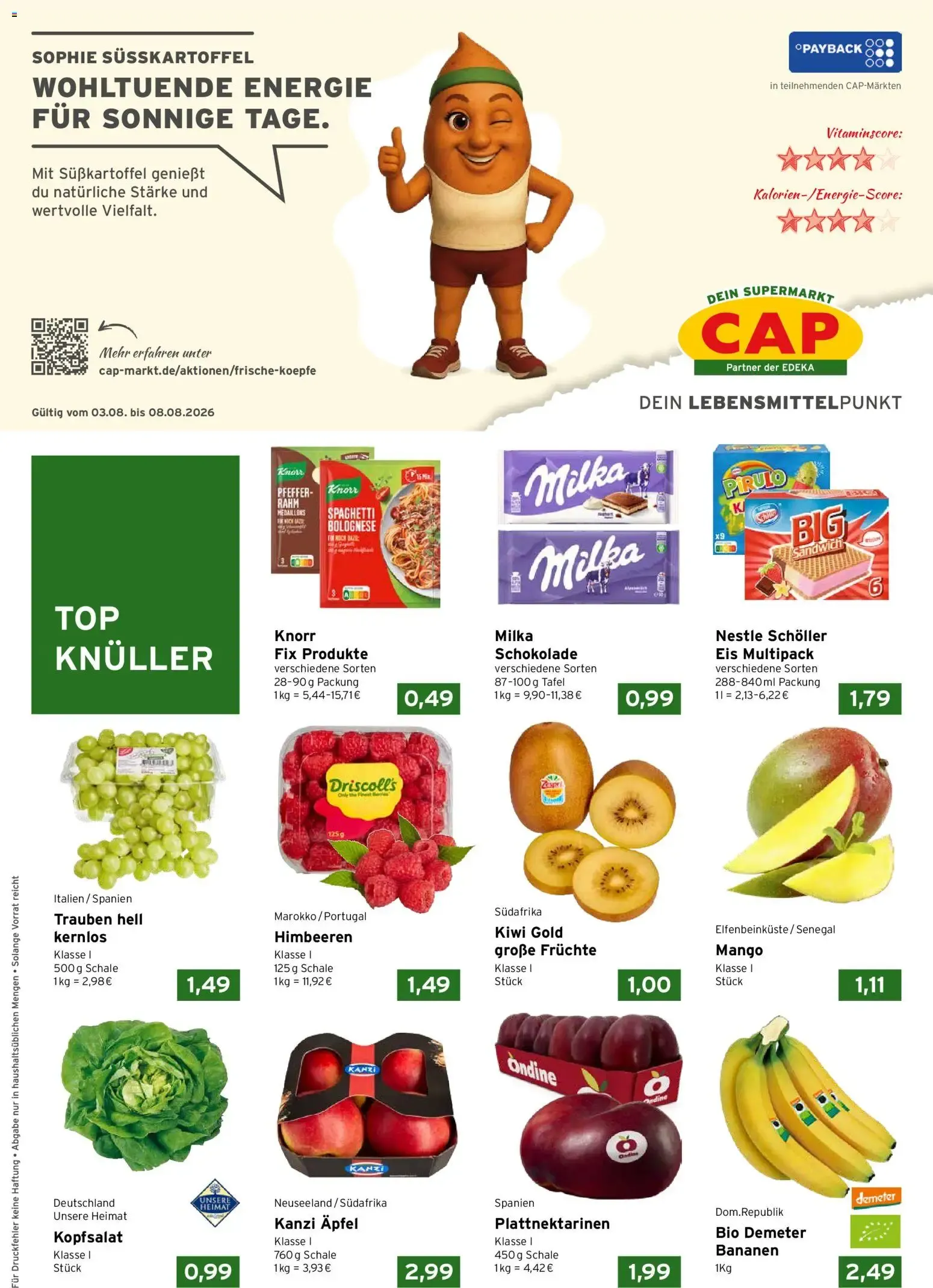 CAP Markt Prospekt (ab 03.08.2026) zum Blättern