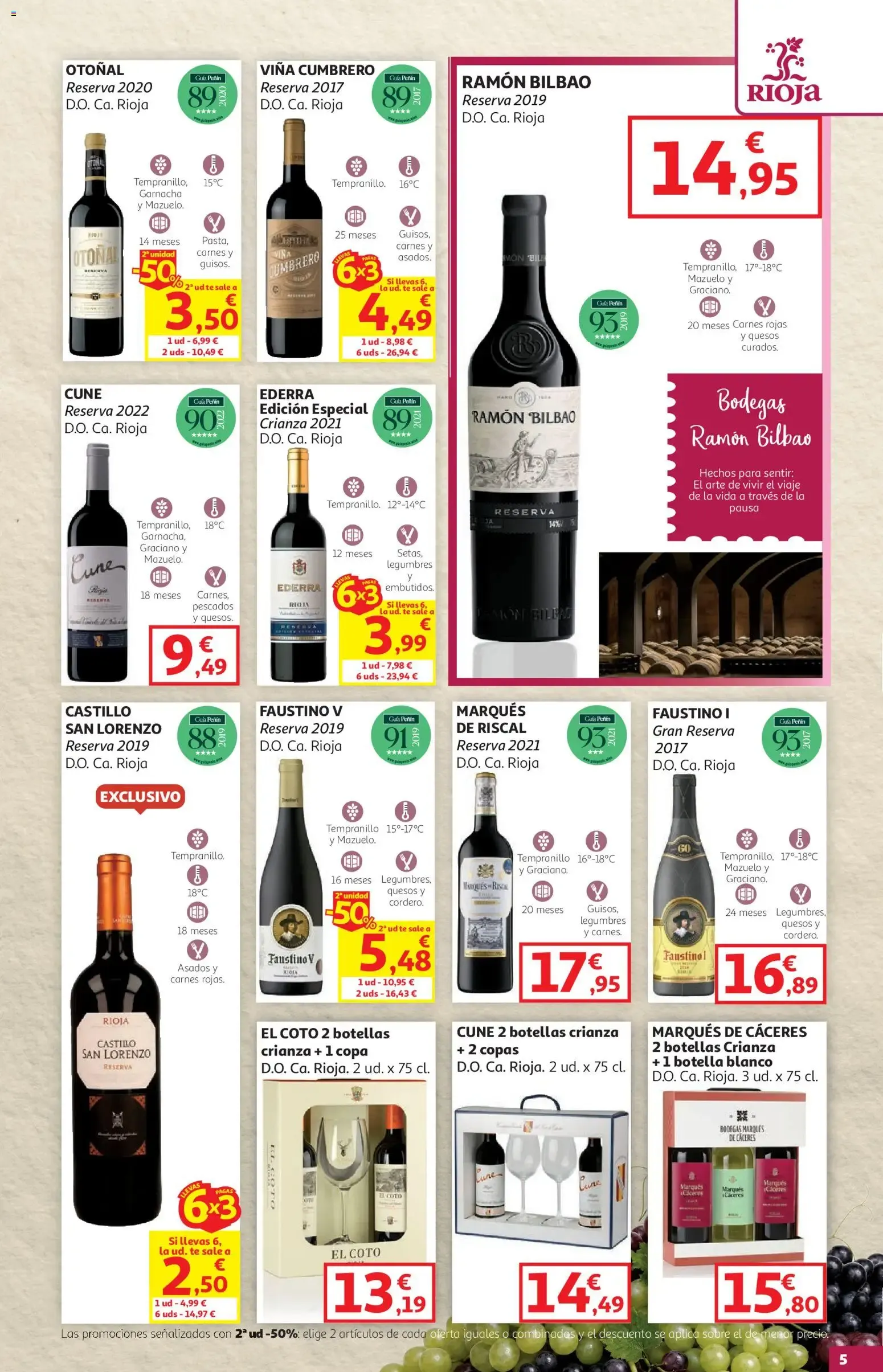 Catálogo de Alcampo - Feria del Vino SST 08/10/2026 - 25/10/2026 8 de octubre al 25 de octubre 2026 - Página 5