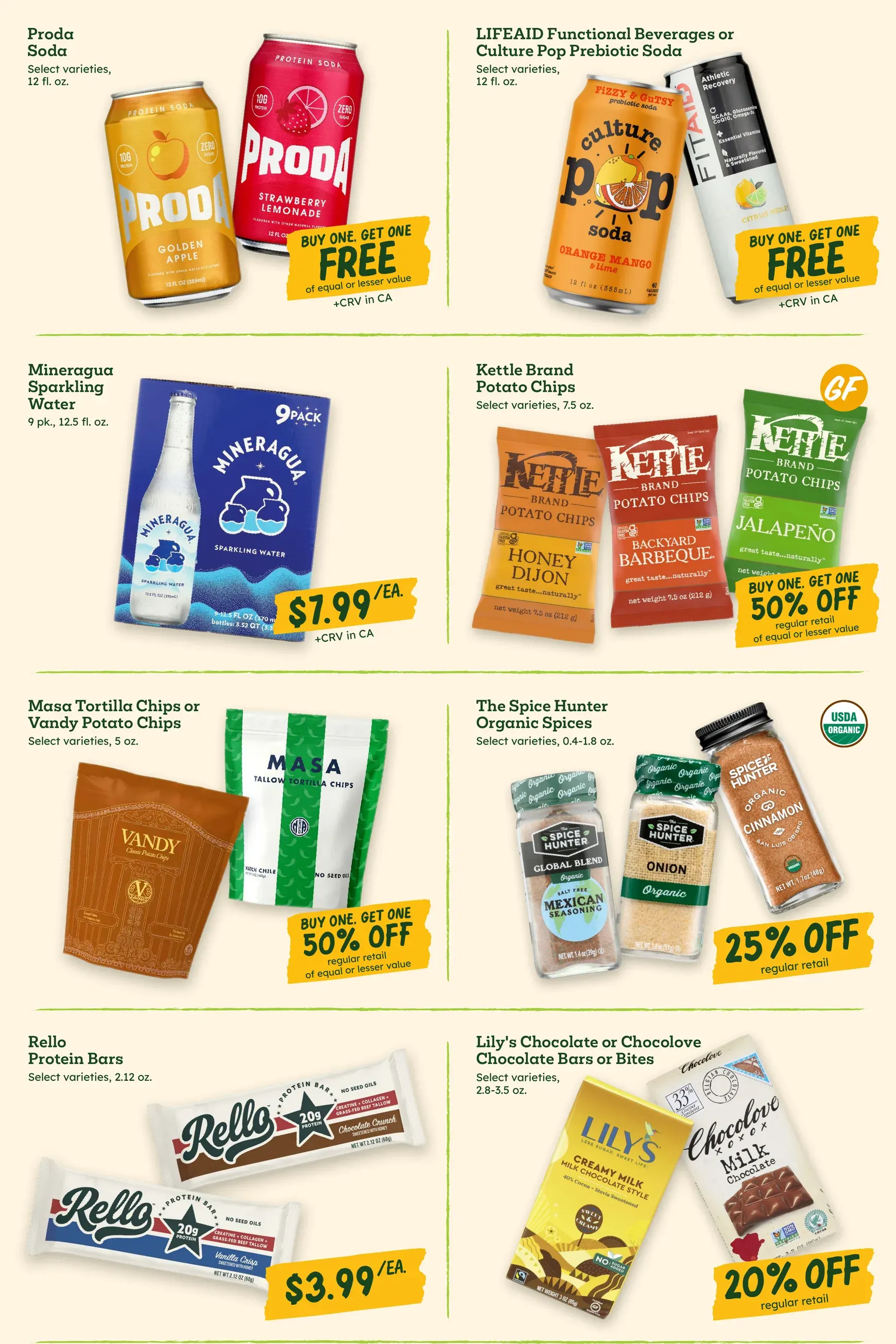 Weekly ad Current Sprouts Farmers Market leaflet valid from Wednesday 07/15/2026 to Tuesday 07/21/2026 from July 15 to July 21 2026 - Page 8