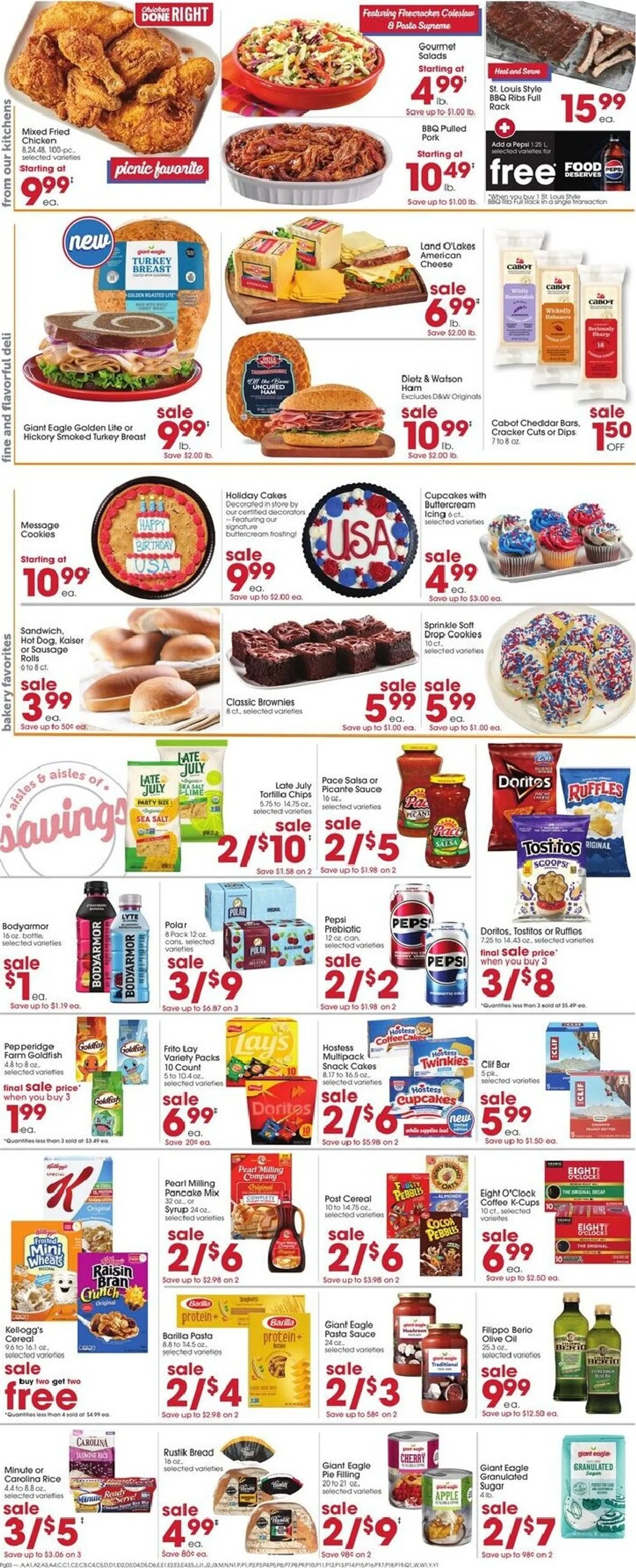 Weekly ad Current Giant Eagle leaflet valid from Thursday 07/02/2026 to Wednesday 07/08/2026 from July 2 to July 8 2026 - Page 5