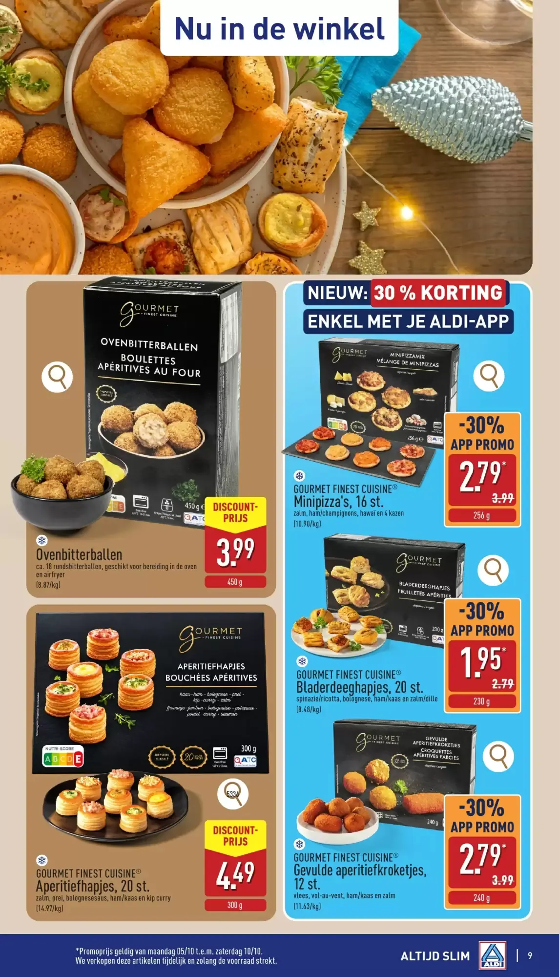 ALDI Folder: aanbiedingen van 05/10 t.e.m. 10/10 van 5 oktober tot 10 oktober 2026 - folder pagina 9