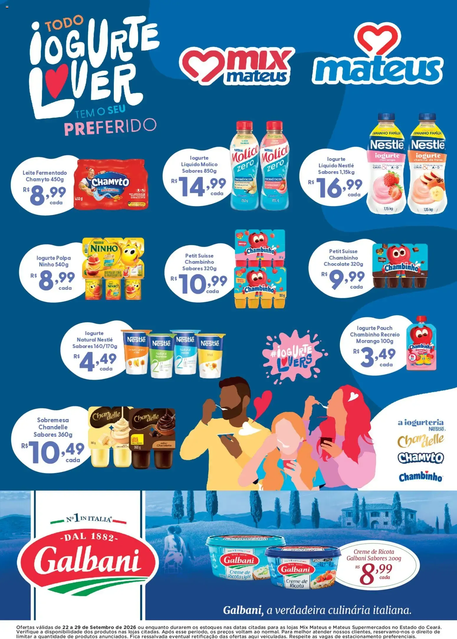 Encarte de TODO IOGURTE LOVER TEM O SEU PREFERIDO | Mix Mateus 22 de setembro até 29 de setembro 2026 - Pagina 1