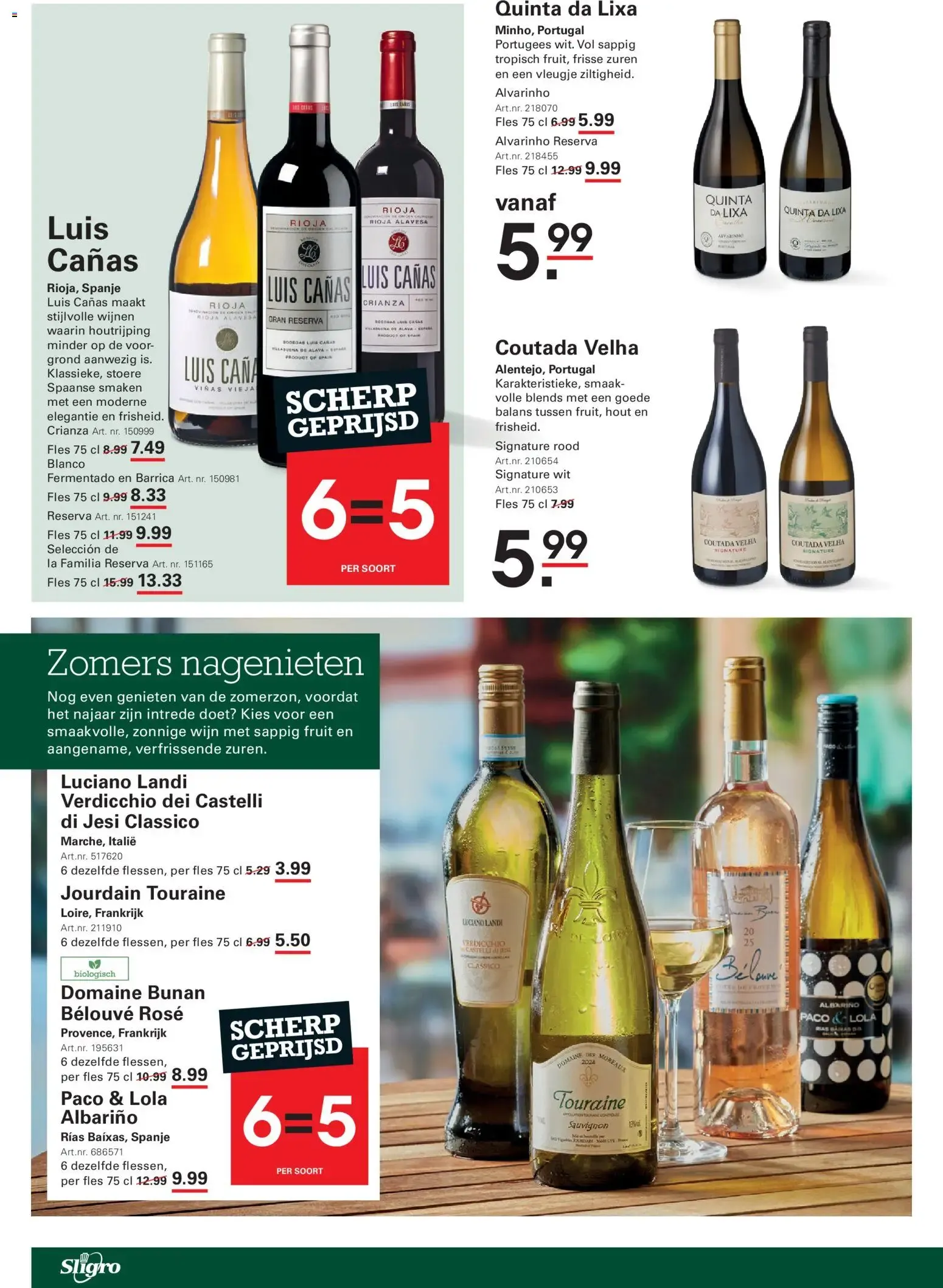 Sligro Wijnen van 3 september tot 21 september 2026 - Folder pagina 6