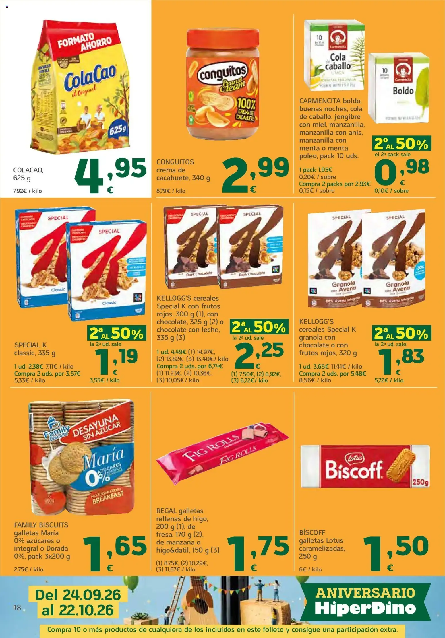 Catálogo de HiperDino folleto del 24/09/2026 (catálogo) 24 de septiembre al 8 de octubre 2026 - Página 18