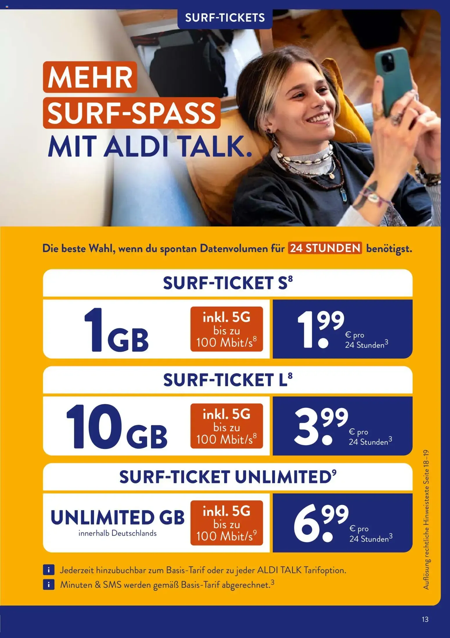 Aldi Süd Talk (ab 09.12.2025) zum Blättern von 1. Dezember bis 30. September 2026 - Prospekt seite 13